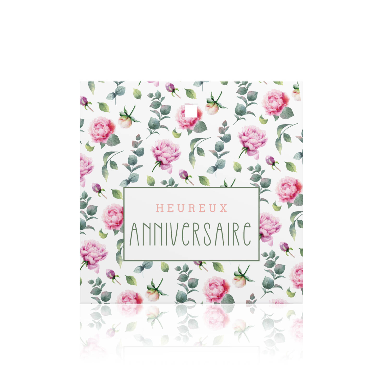 Heureux Anniversaire - Cartes Carrées