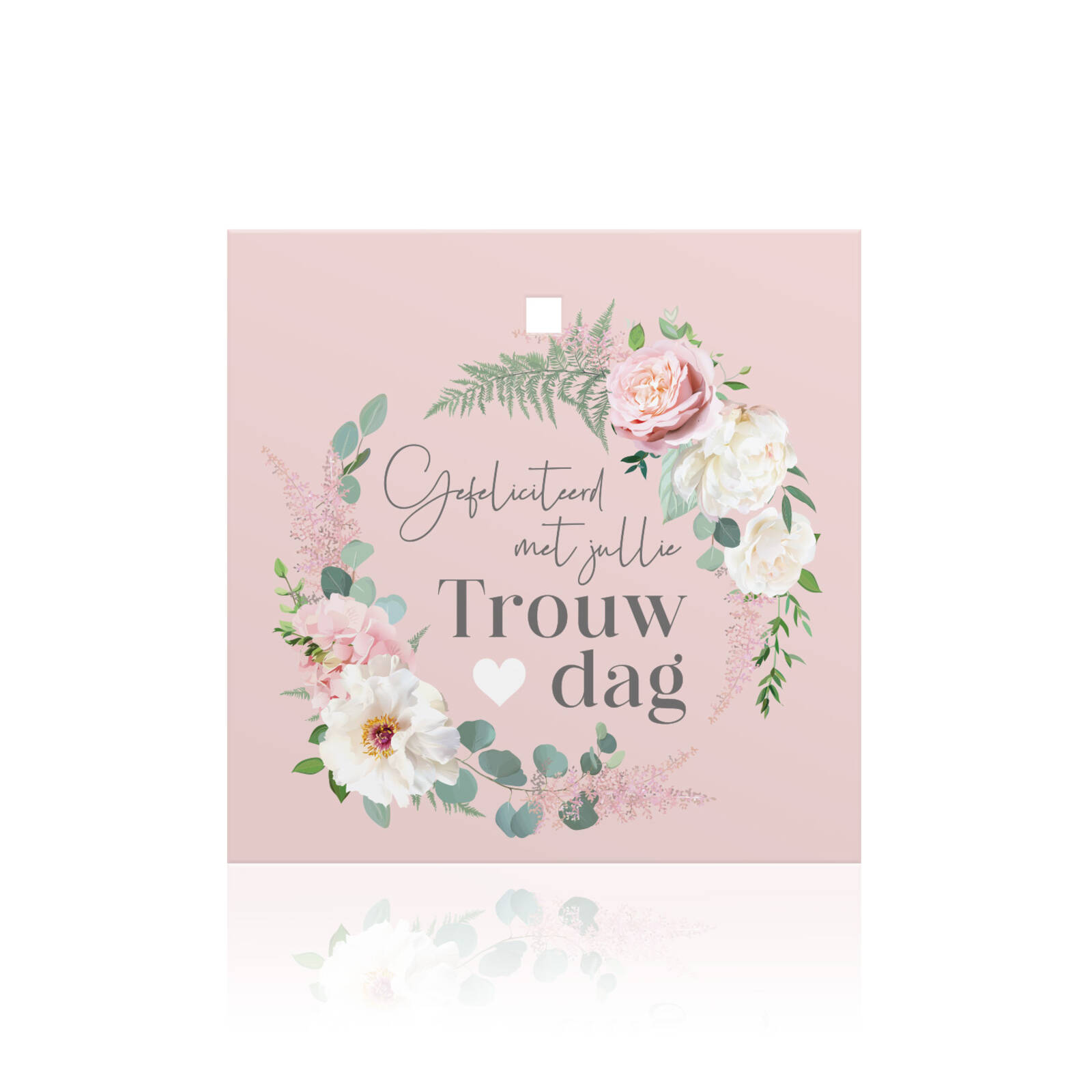 Félicitations pour votre mariage - Carte carrée