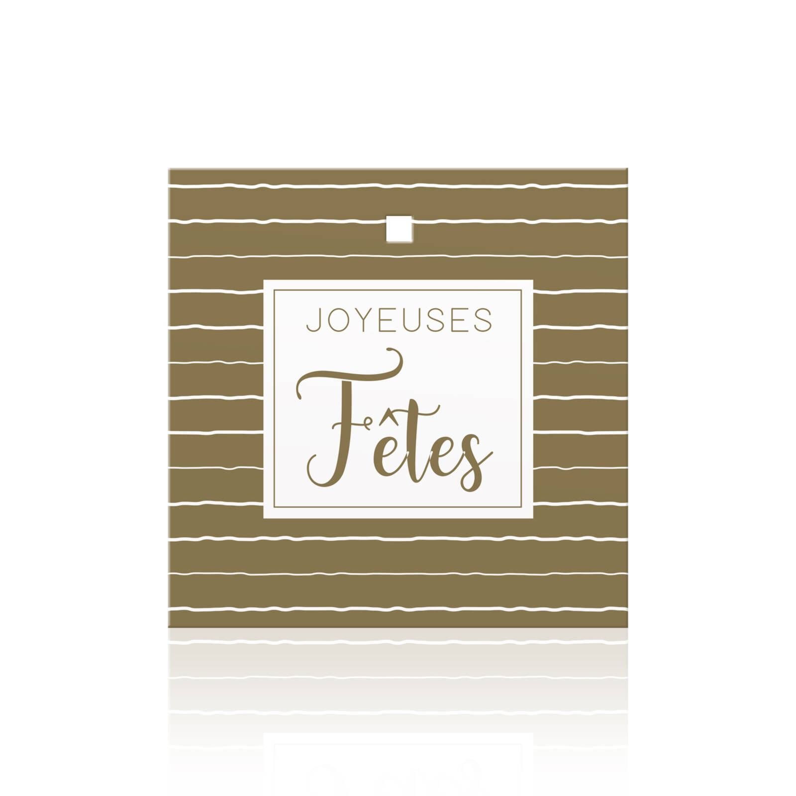 Joyeuses Fêtes - Cartes Carrées