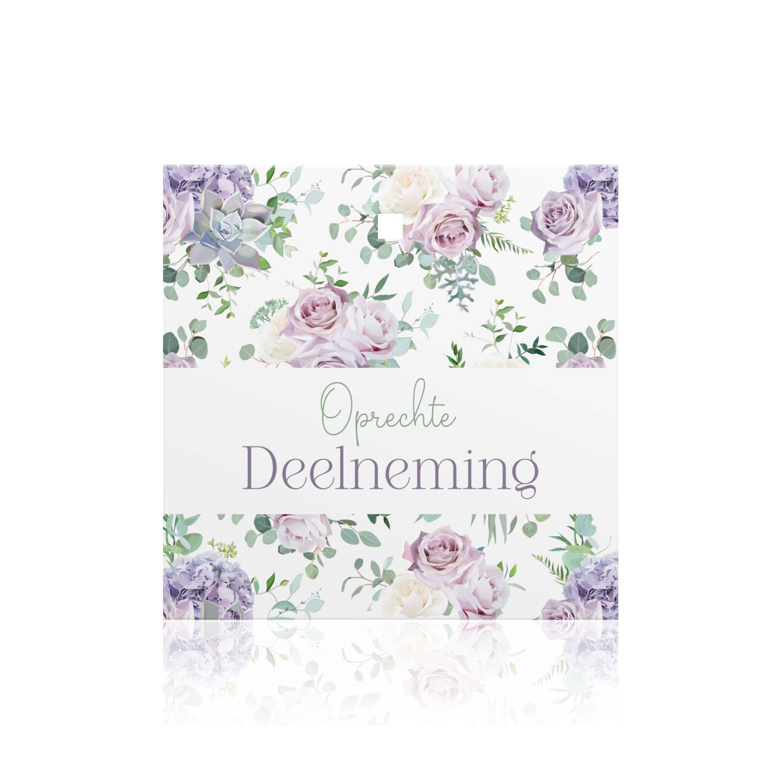 Condoléances - Cartes Carrées