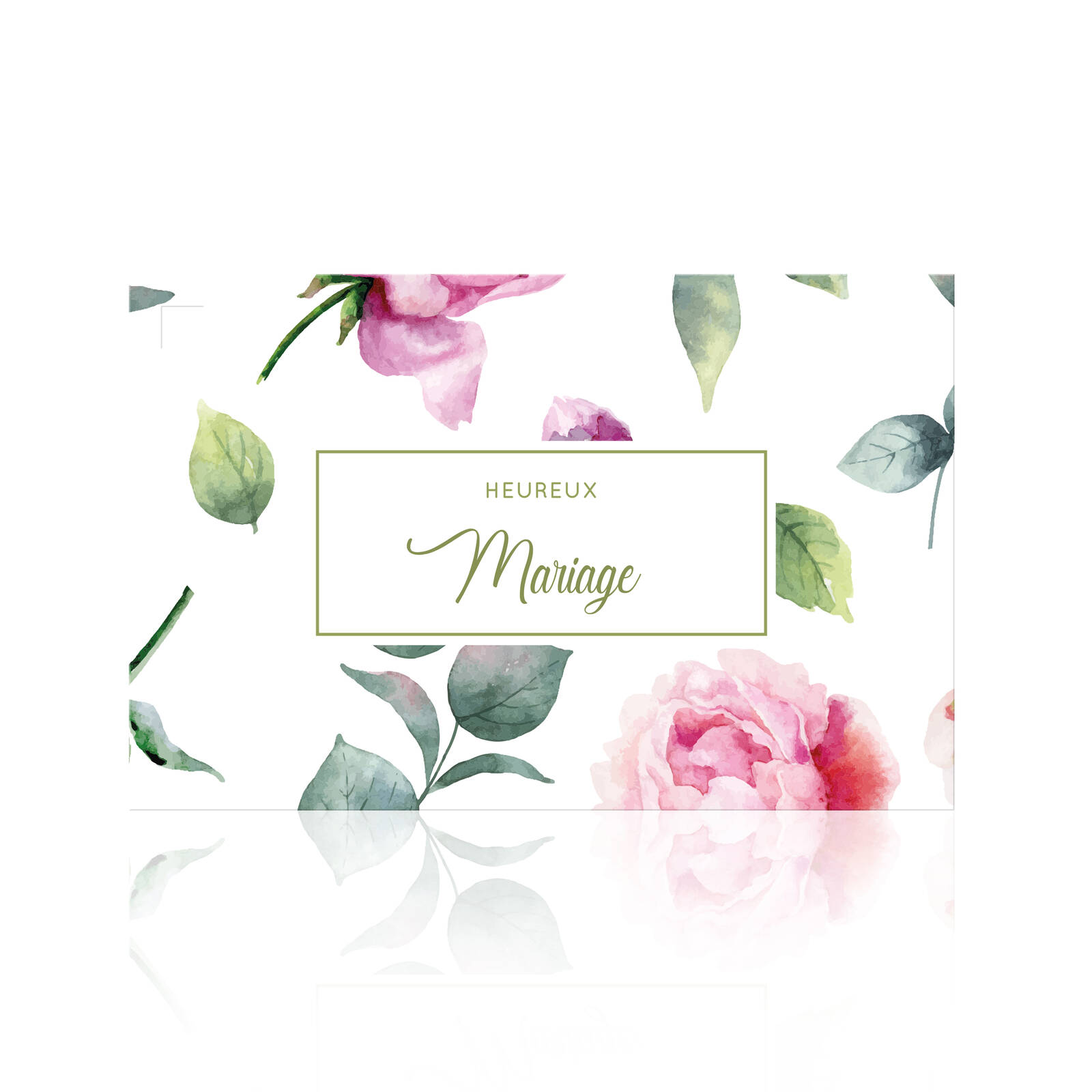 Carte Heureux Mariage - 10 Pièces