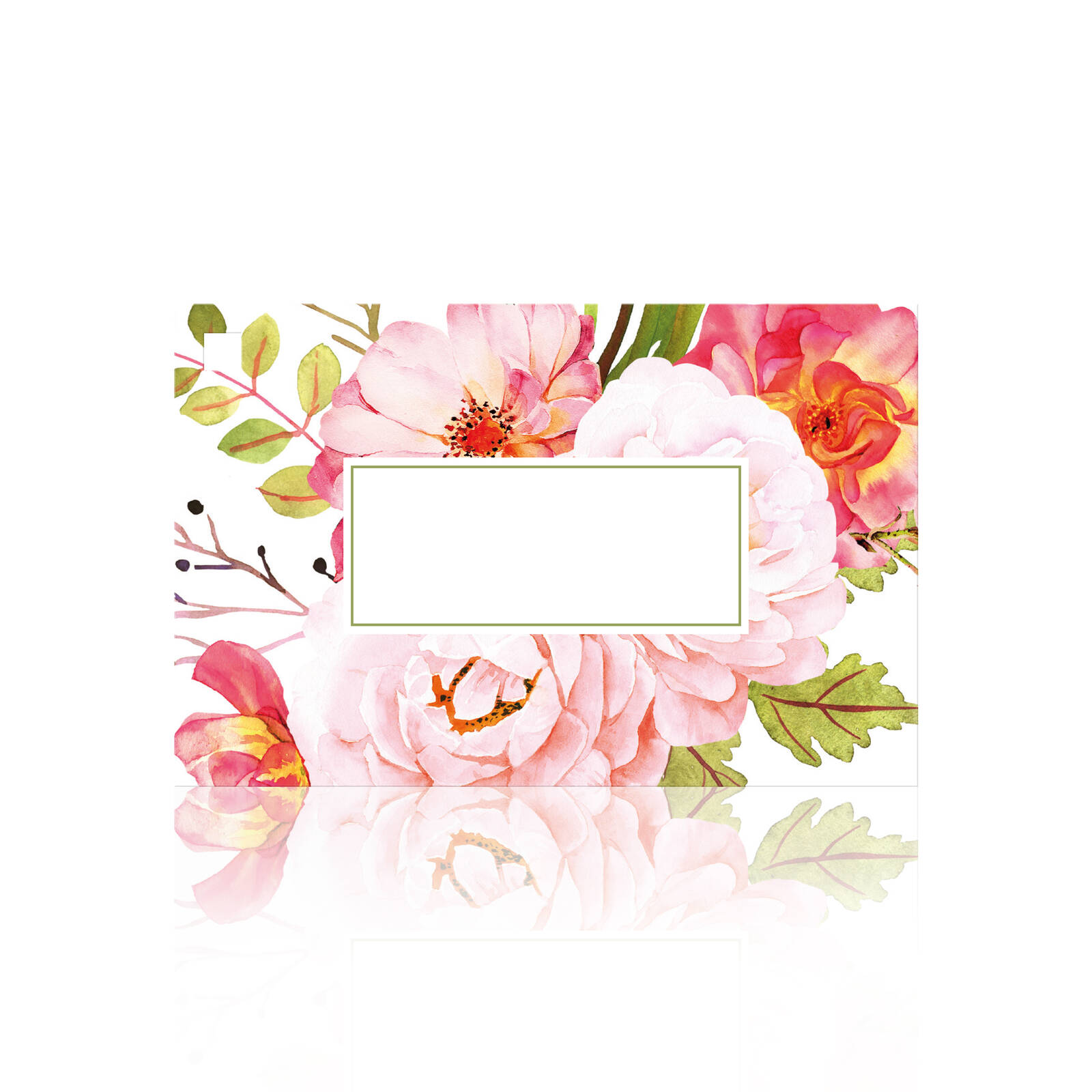 Cartes Voeux Blanches - Lot de 10