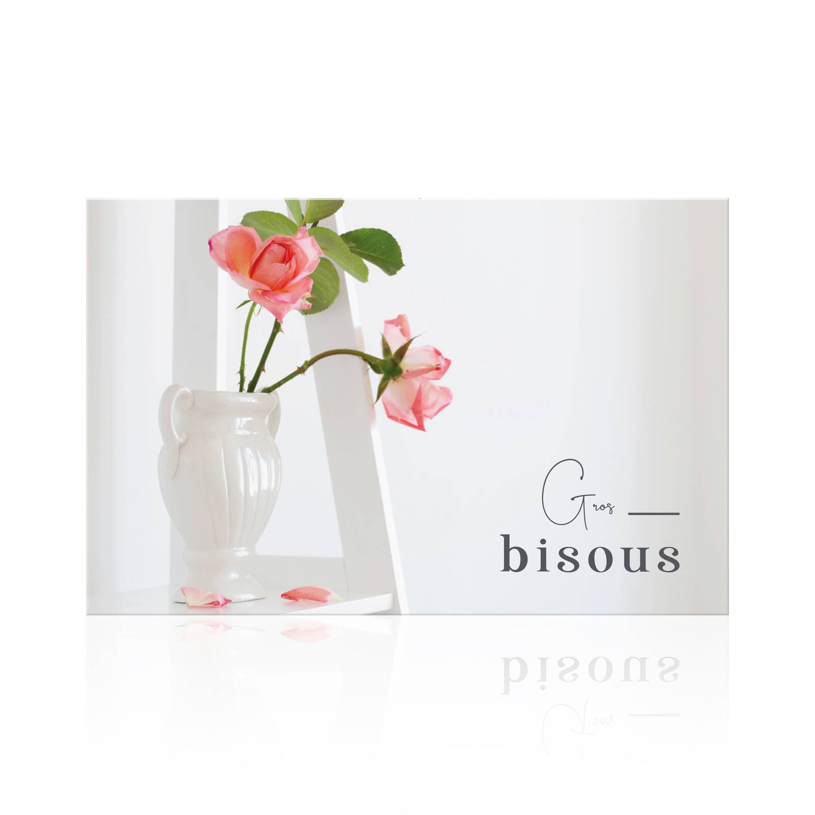 Cartes de Vœux Gros Bisous - 10 Pièces