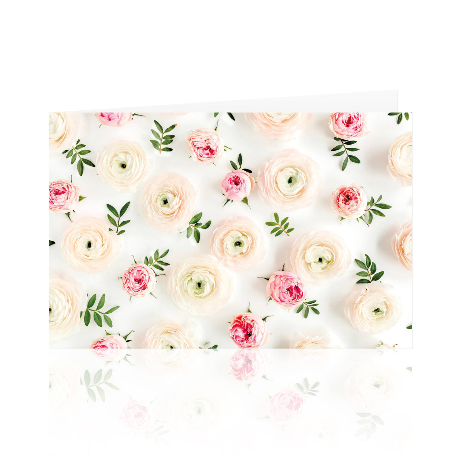 Cartes Rectangulaires Blanco - 10 Pièces