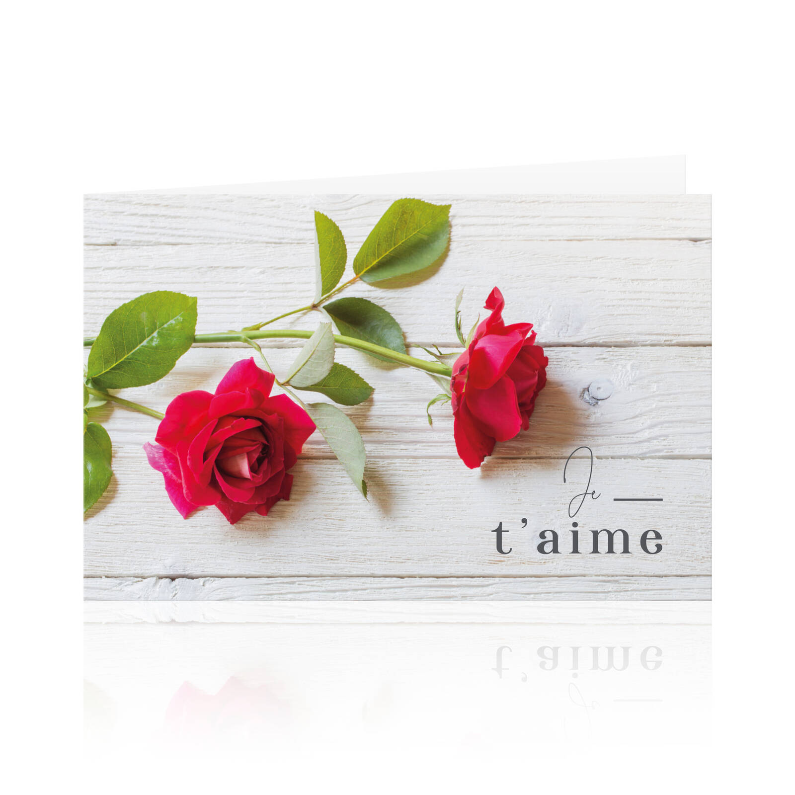 Carte Je t'aime - Lot de 10