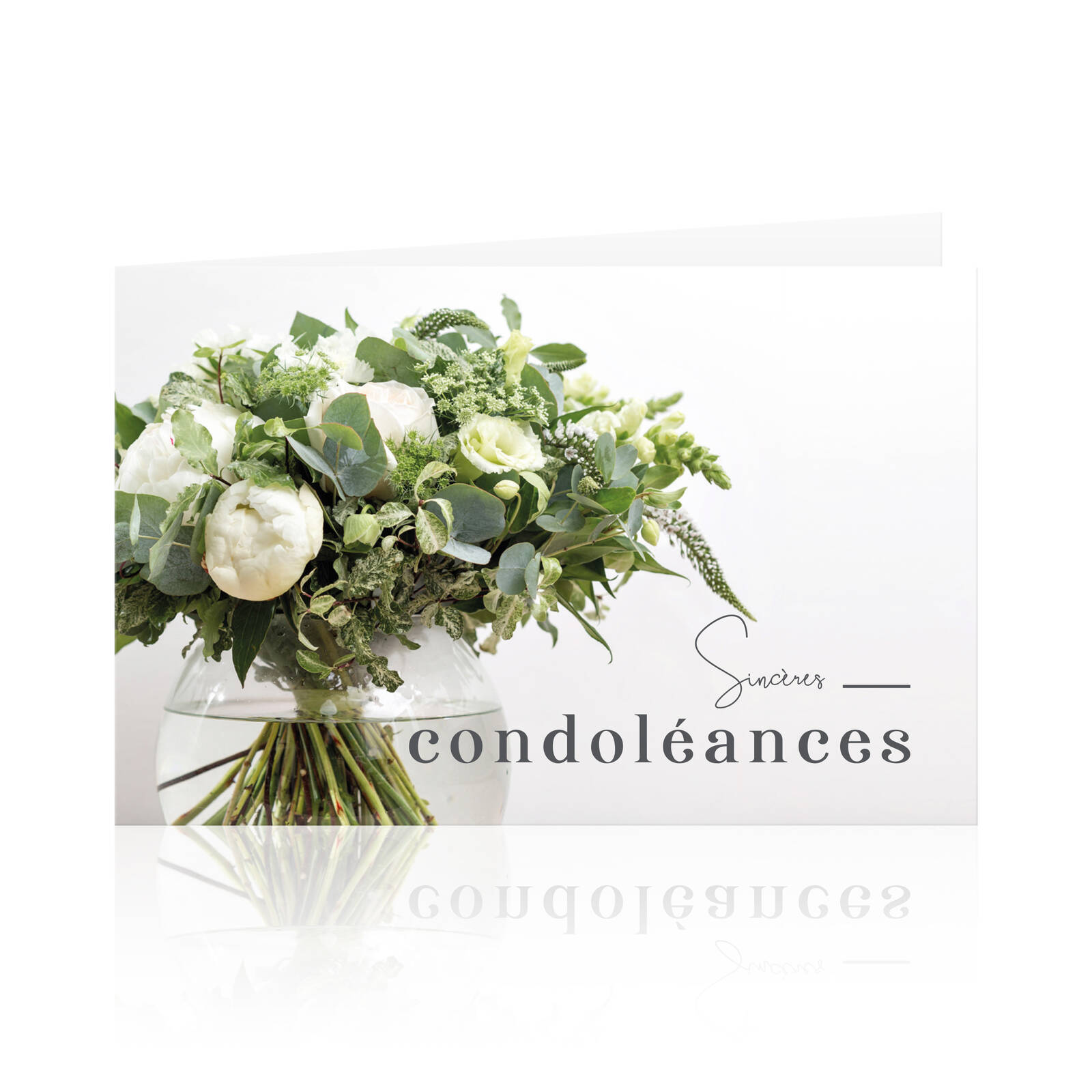 Sincères condoléances - 10 Cartes