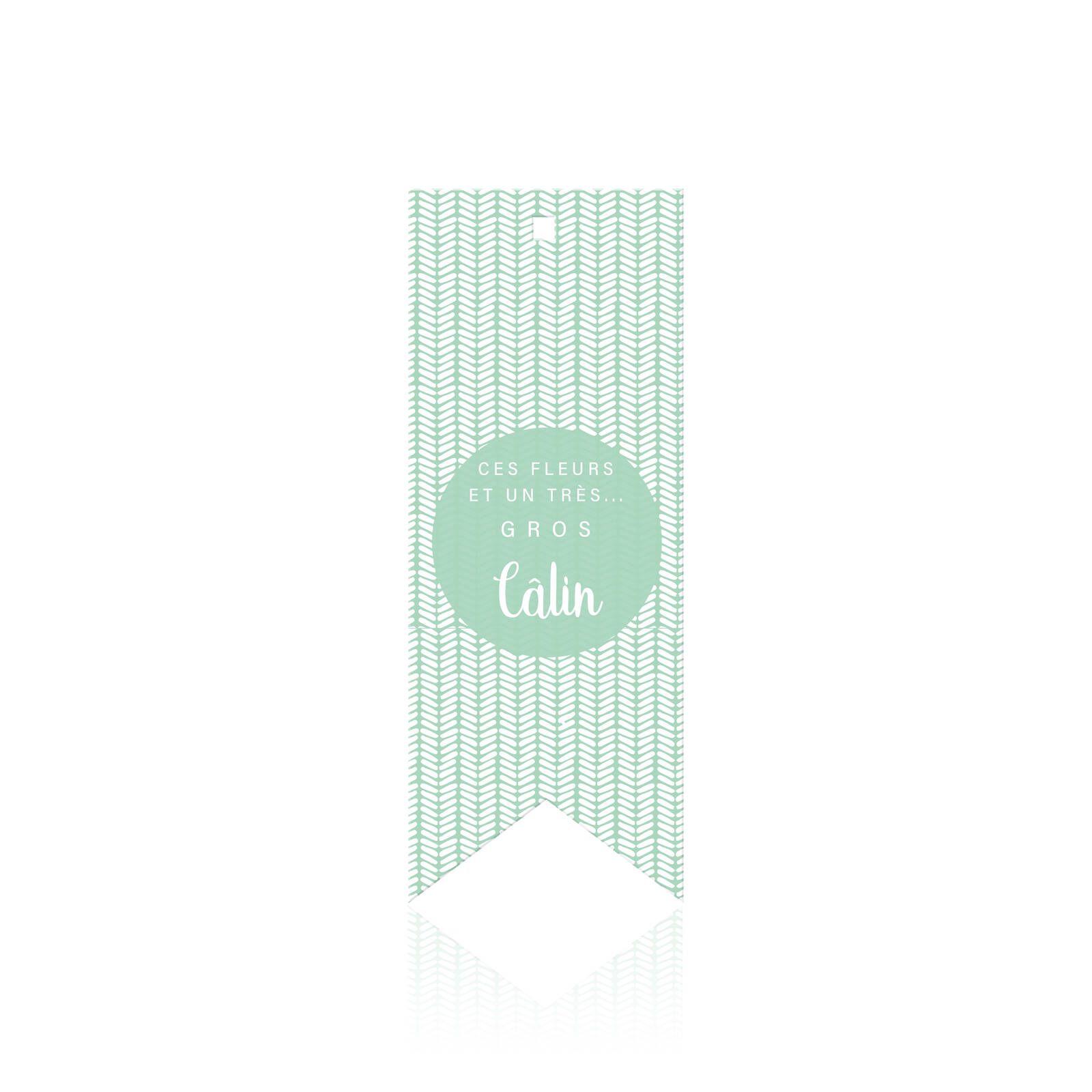 Ces fleurs et un très gros câlin - Cartes de vœux