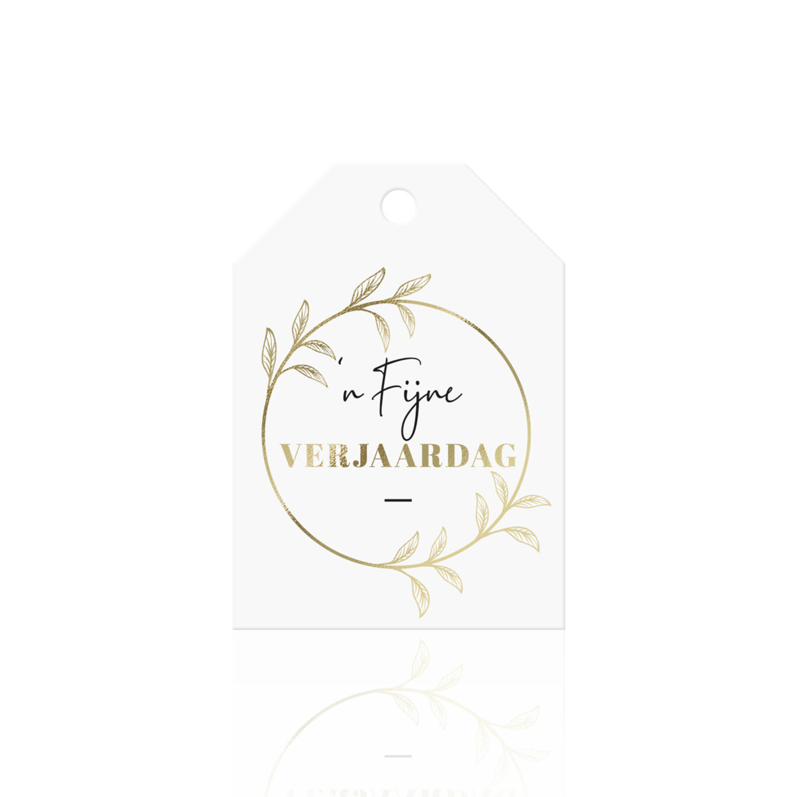 'n Fijne Verjaardag - Cartes Carrées