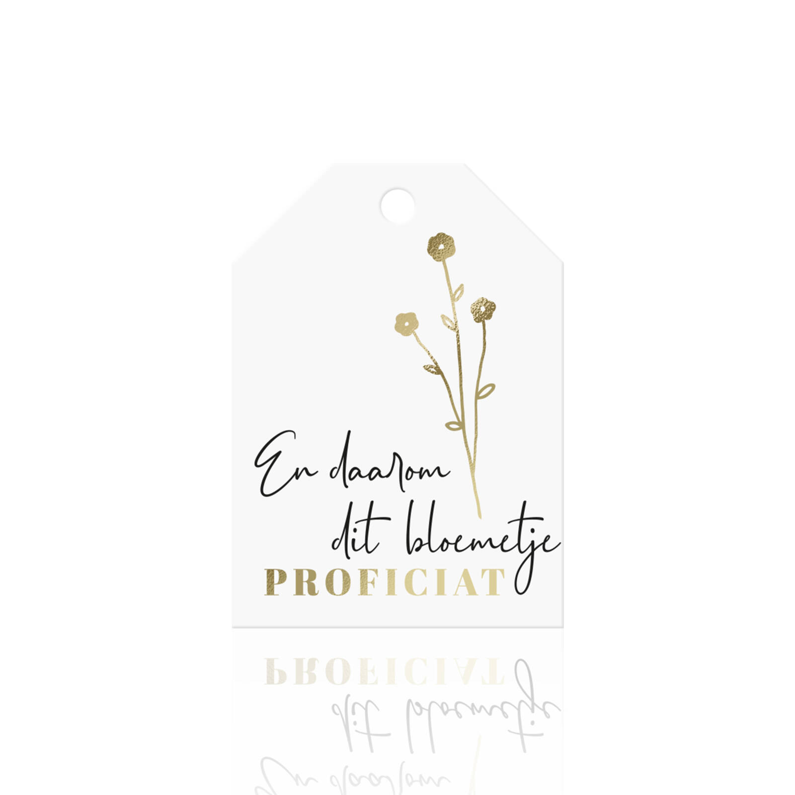 Félicitations avec cette petite fleur - 10 pièces