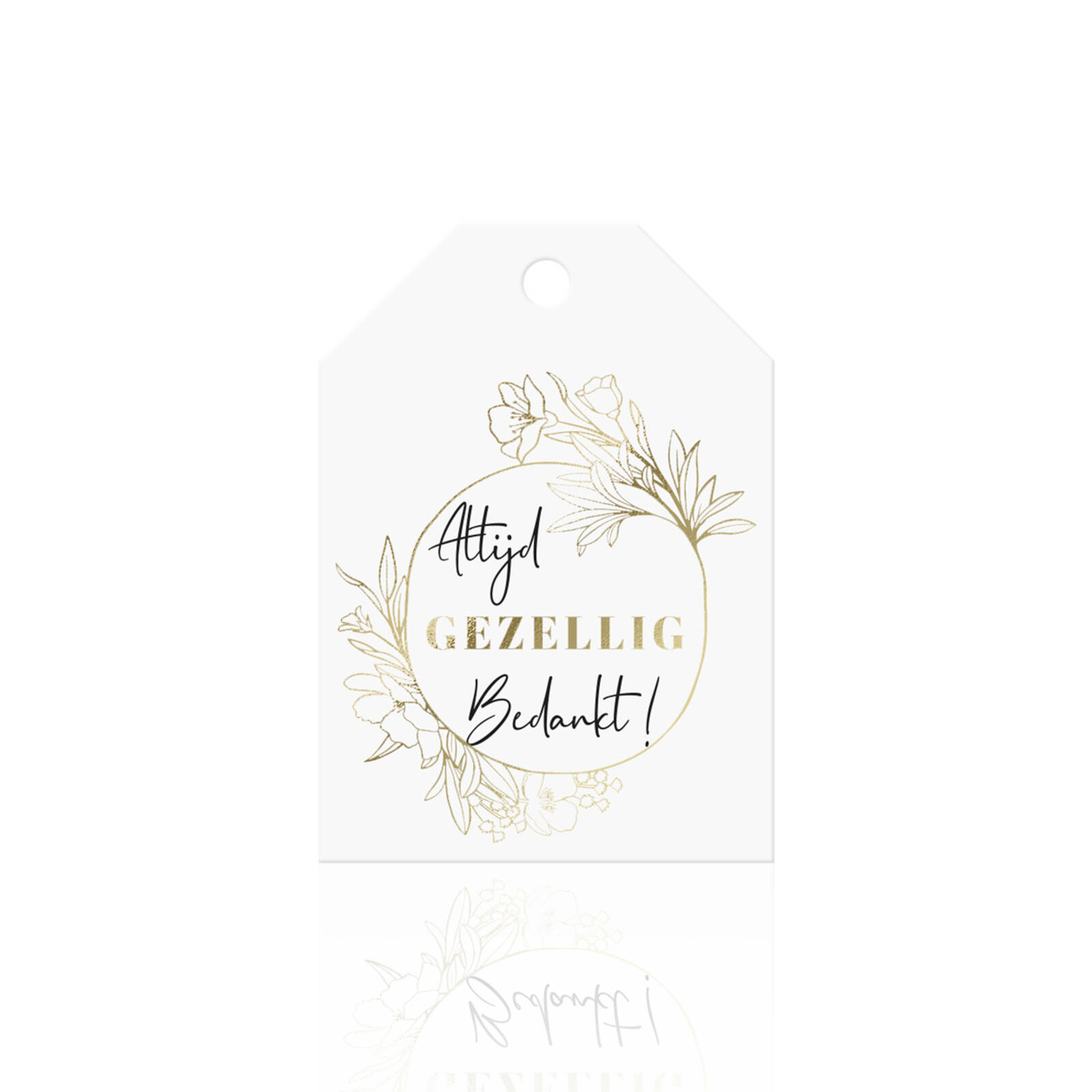 Toujours Agréable Merci! - 10 Cartes Carrées