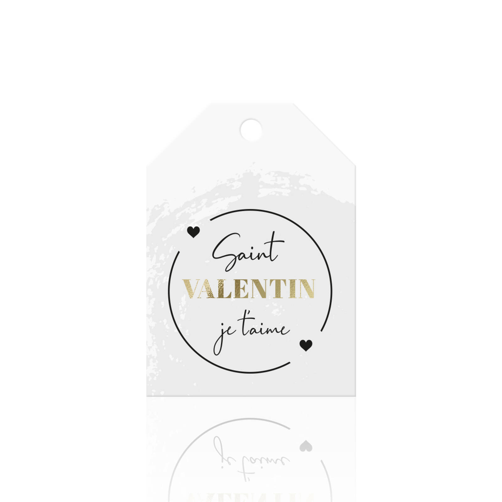 Saint Valentin je t'aime - Cartes Carrées