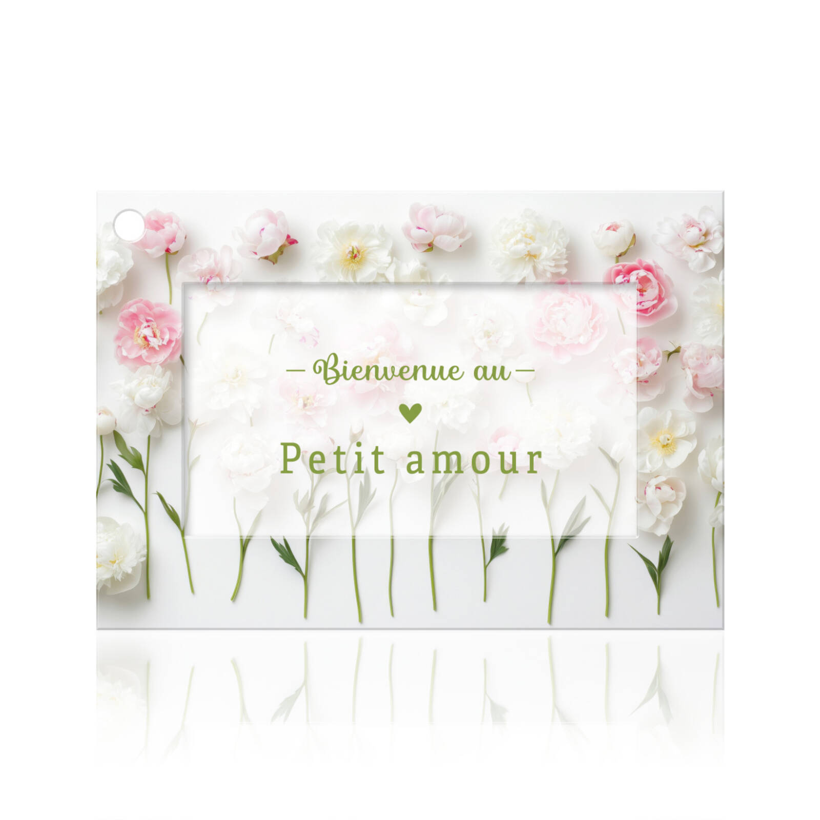 Carte de vœux Bienvenue au petit amour - 10 pièces