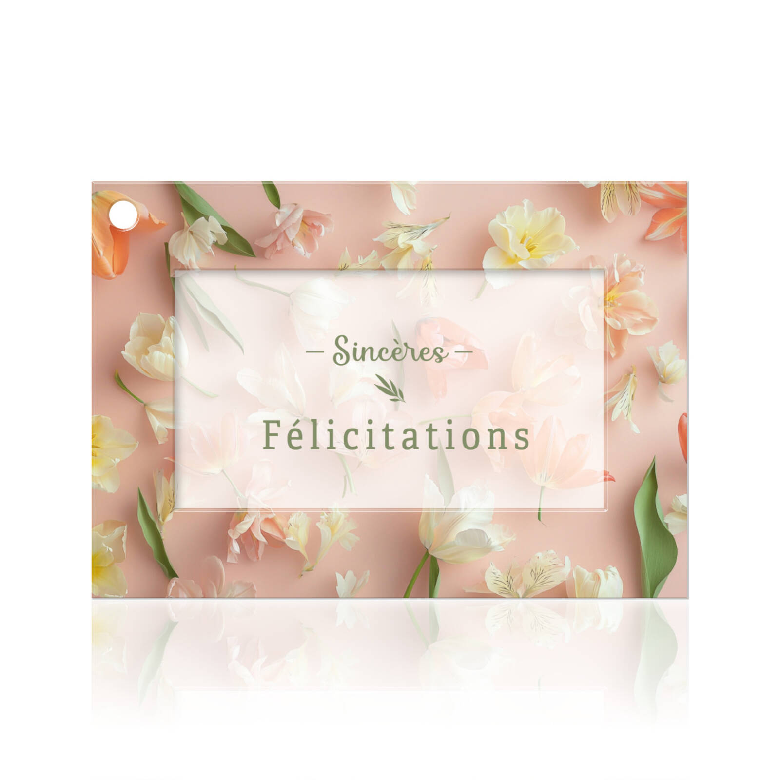 Sincères félicitations - Cartes de vœux par 10