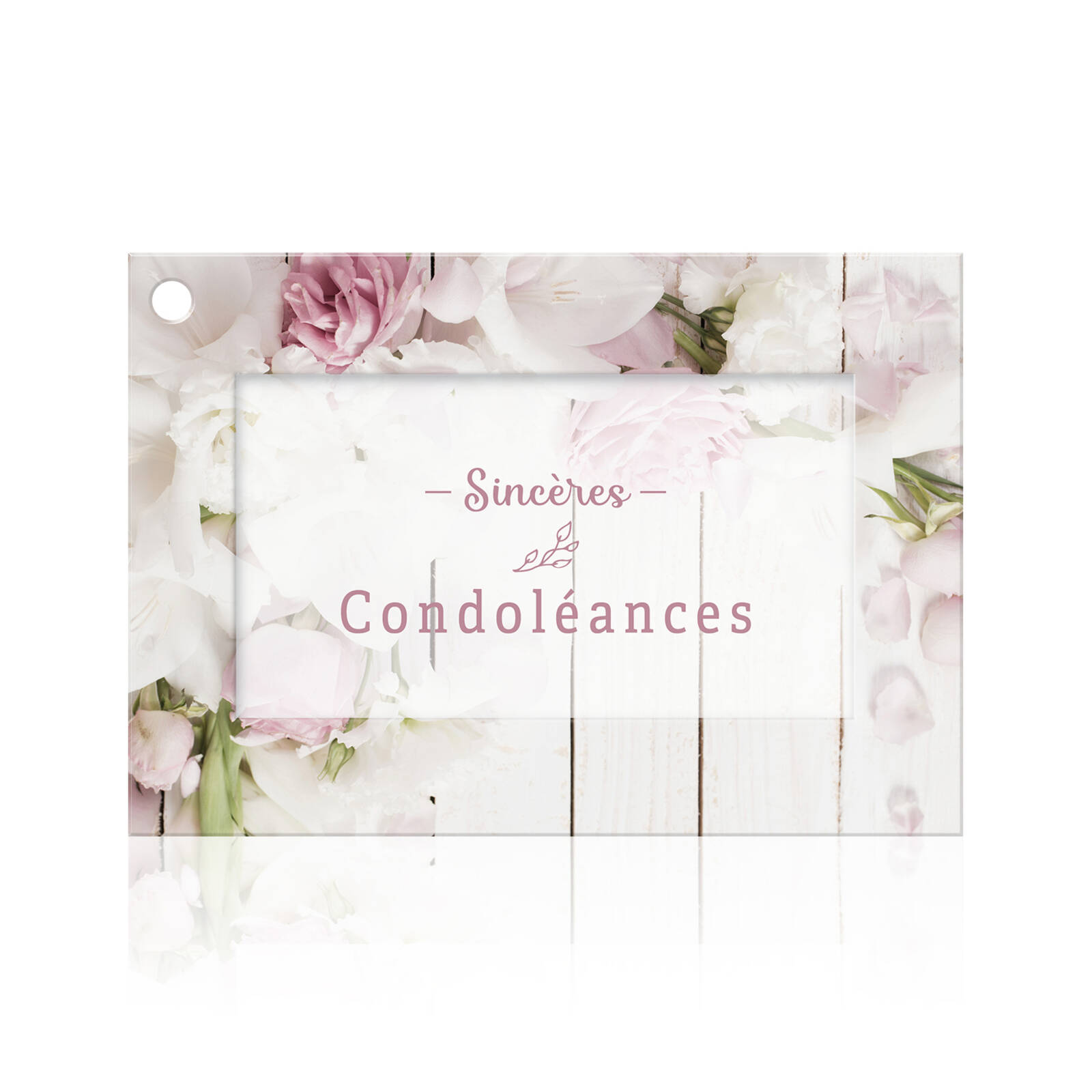 Sincères condoléances - Cartes de vœux par 10