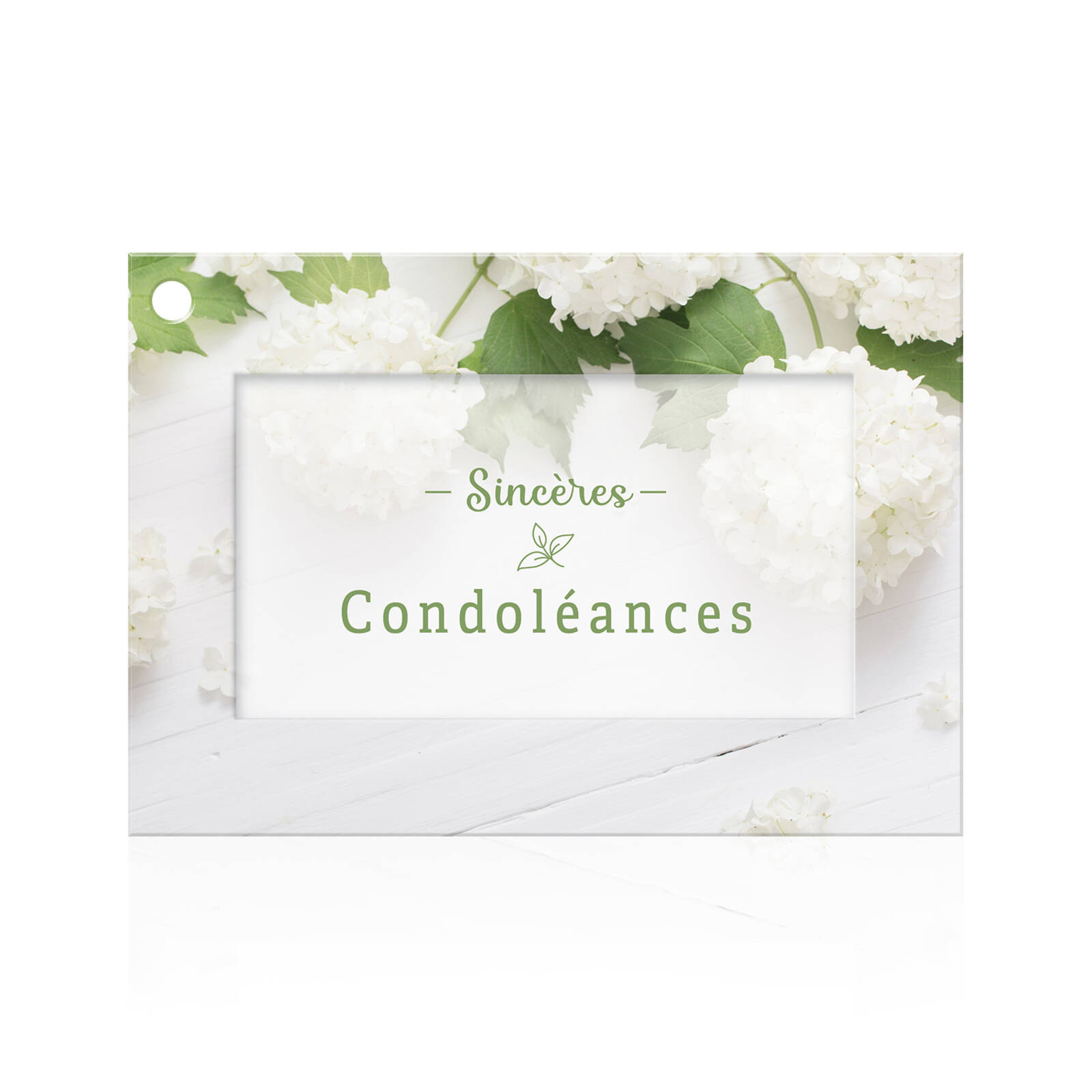 Sincères condoléances - Cartes en paquet de 10