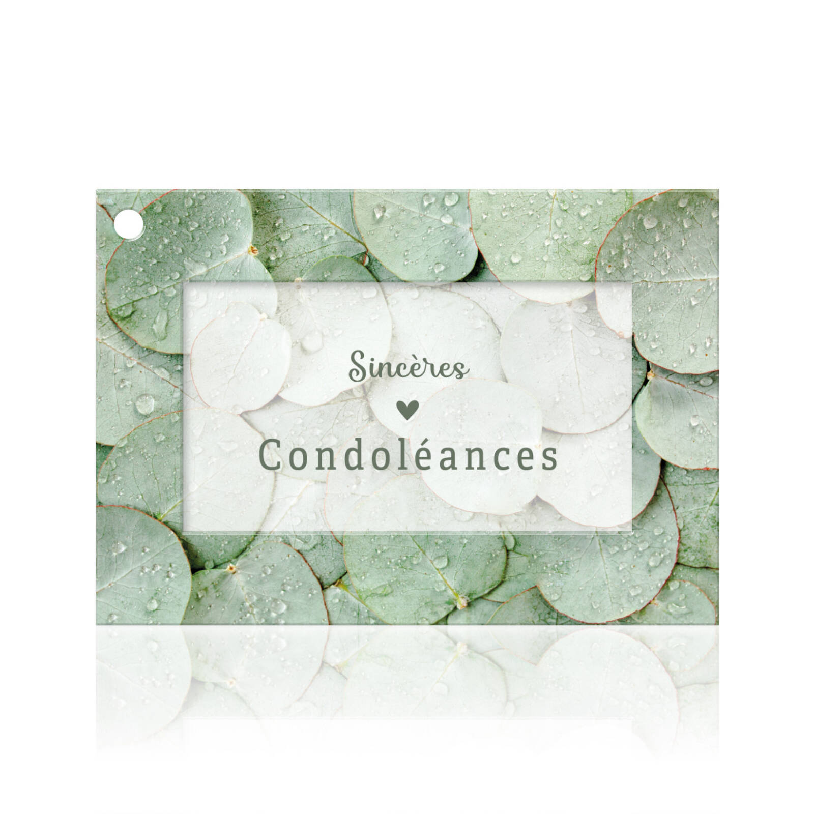 Sincères condoléances - Cartes par 10