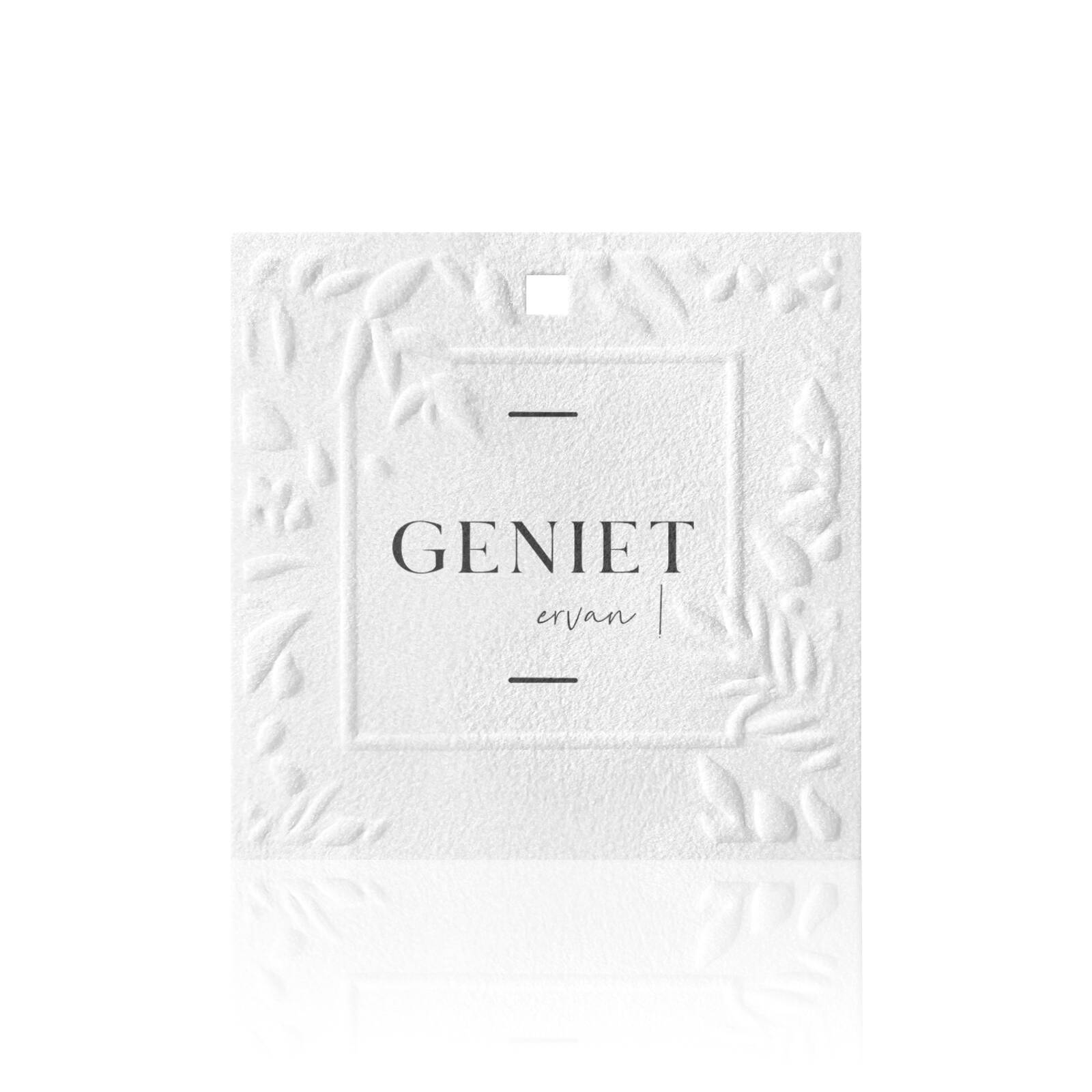 Savourez! Cartes Carrées - 10 Pièces