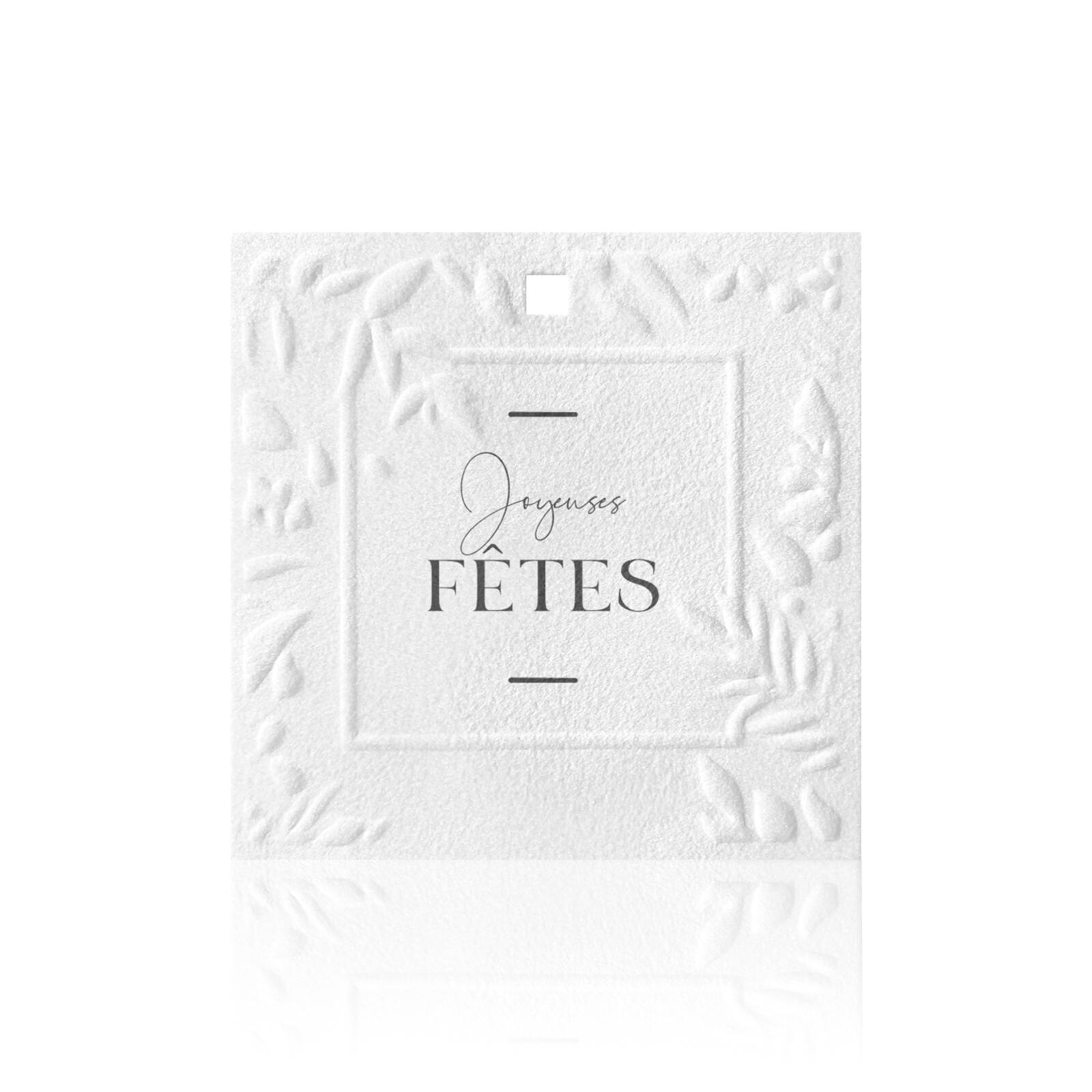 Joyeuses Fêtes - Cartes Carrées