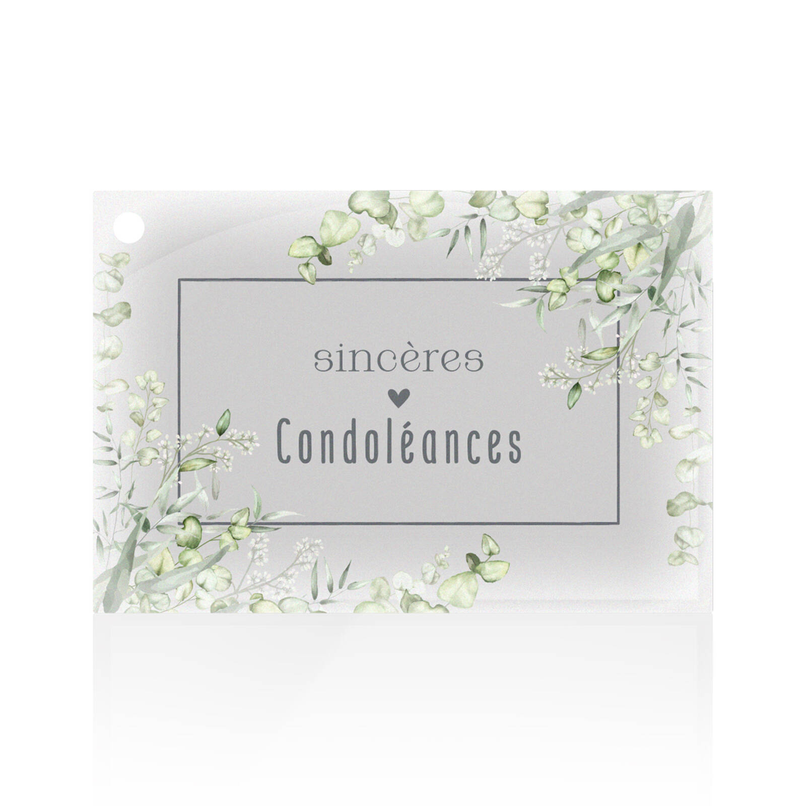Cartes de condoléances - 10 pièces