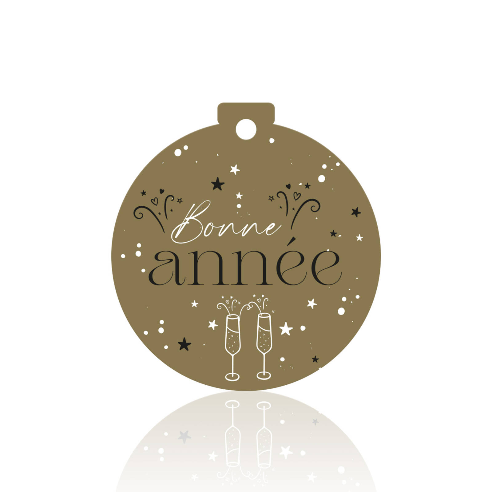 Festa Bonne Année - Cartes Carrées