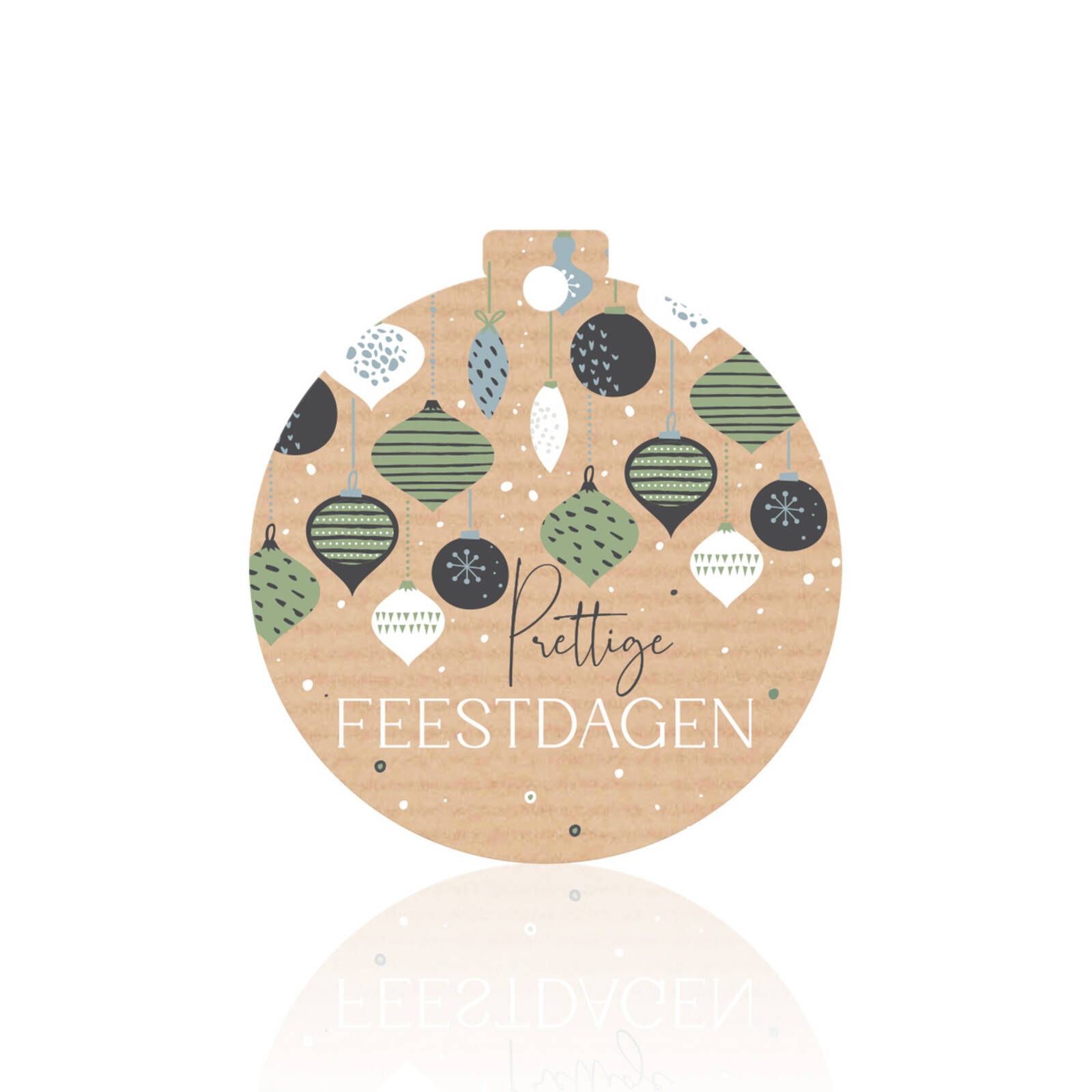 Cartes de Vœux Festives - 10 Pièces