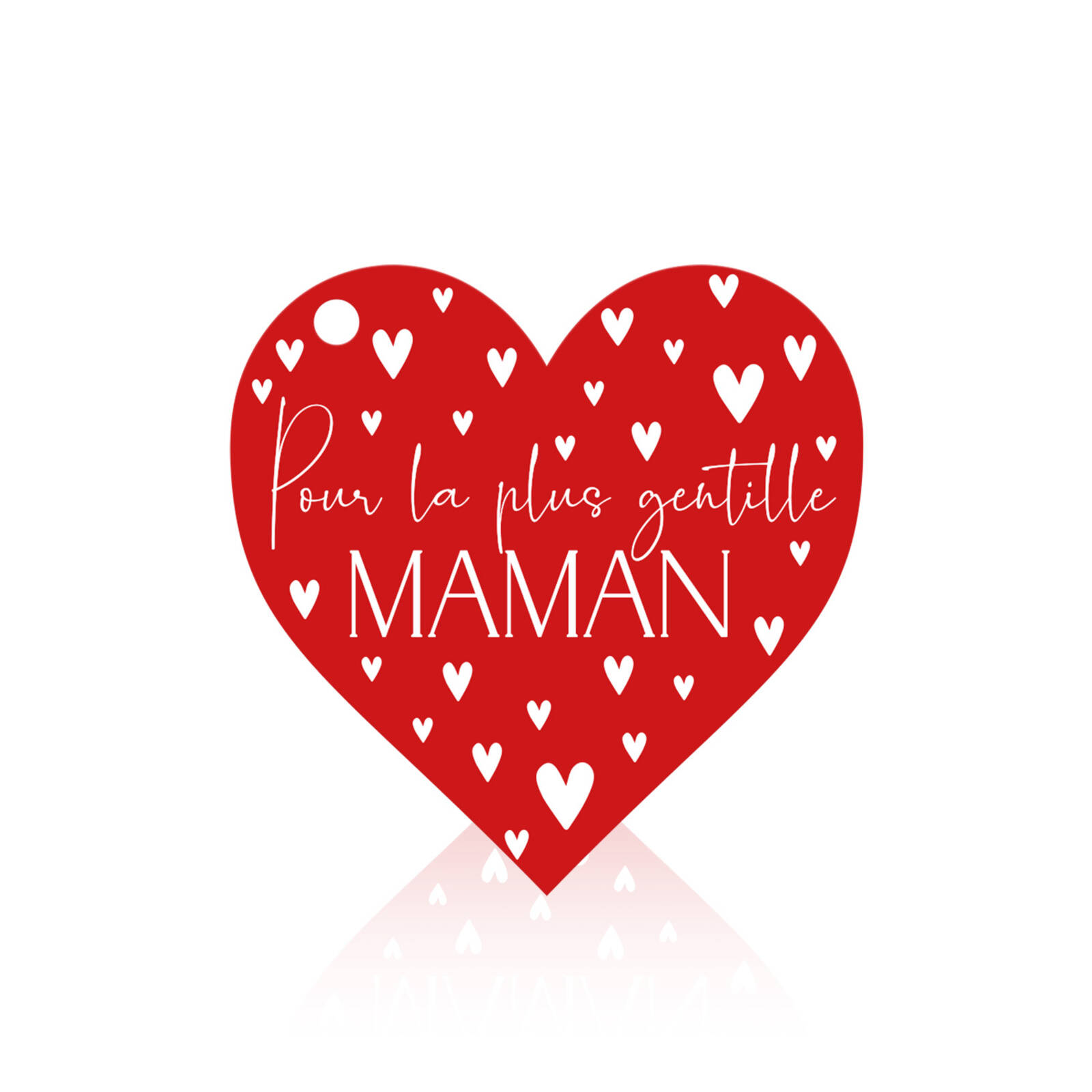 Carte Carrée Pour la plus gentille maman