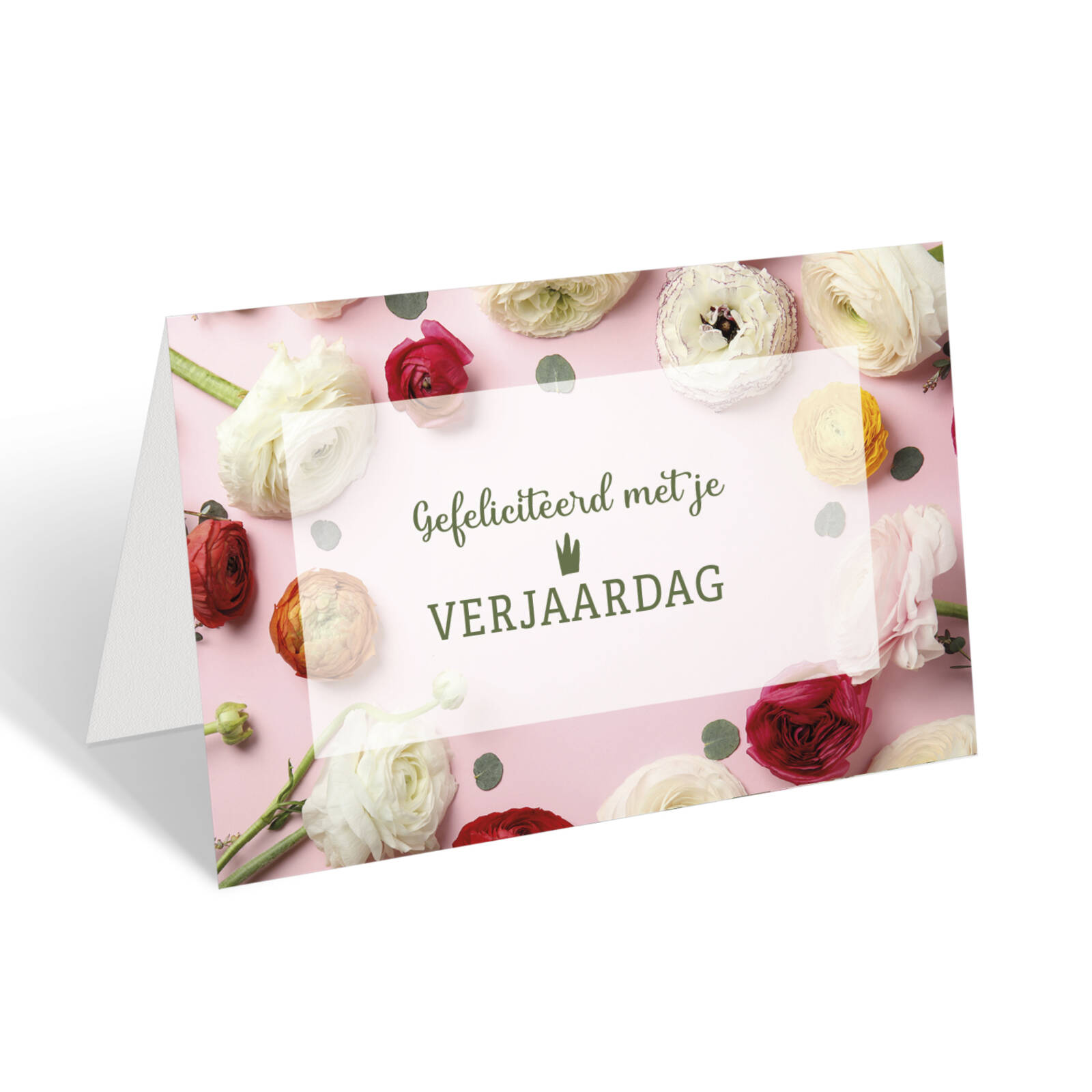 Carte d'anniversaire Floreale - 10 pièces