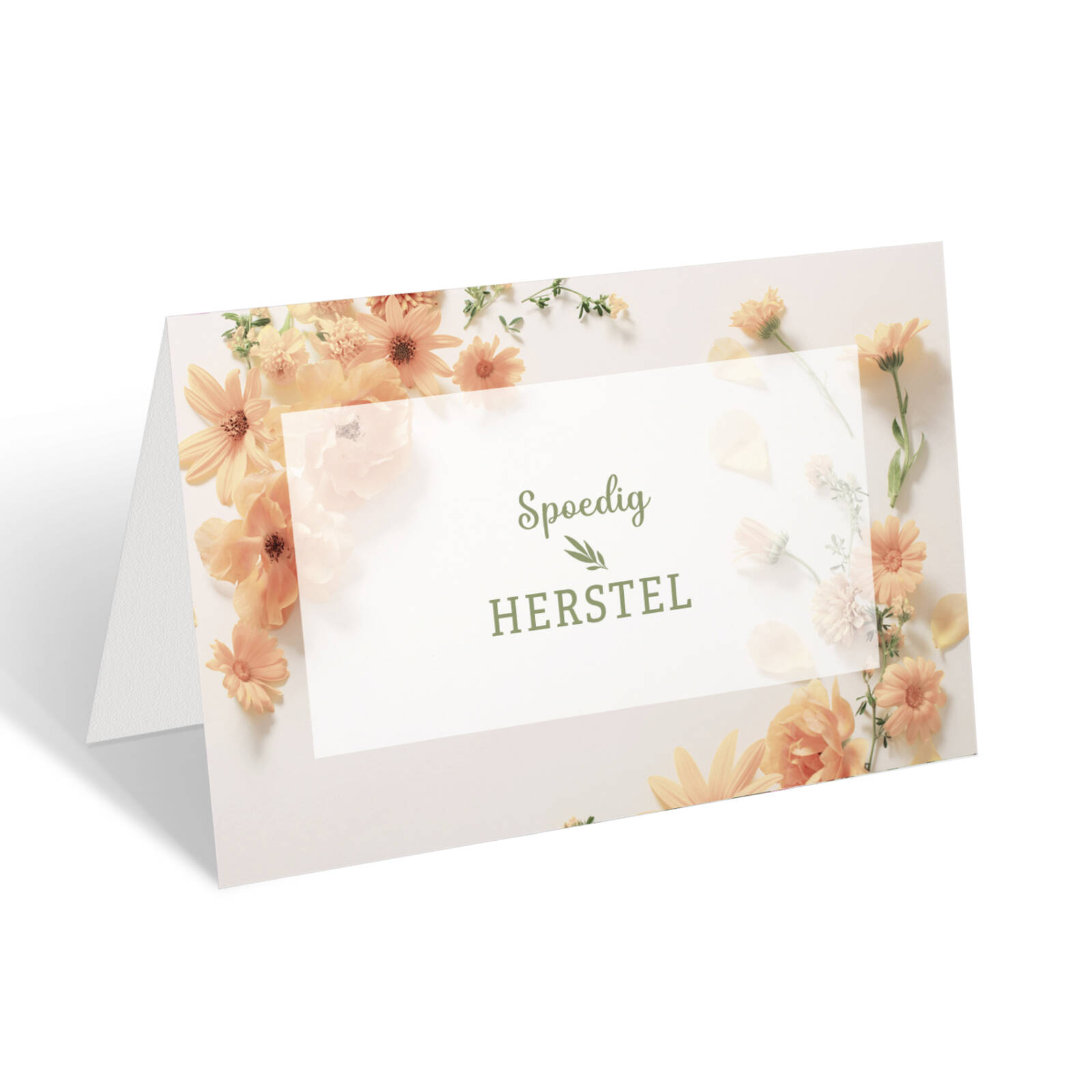 Cartes de vœux rétablissement - 10 pièces