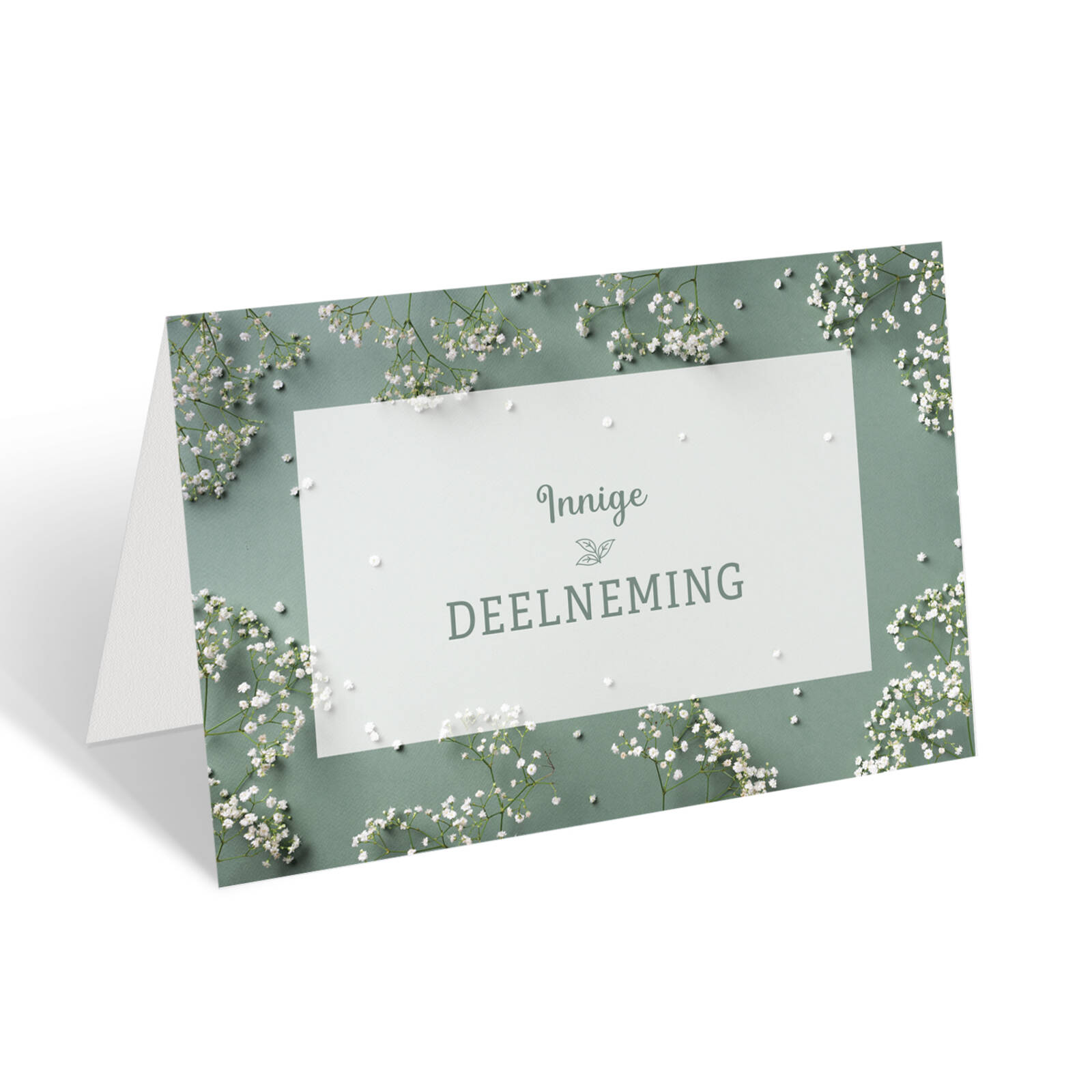 Carte de Condoléances - 10 Ex.