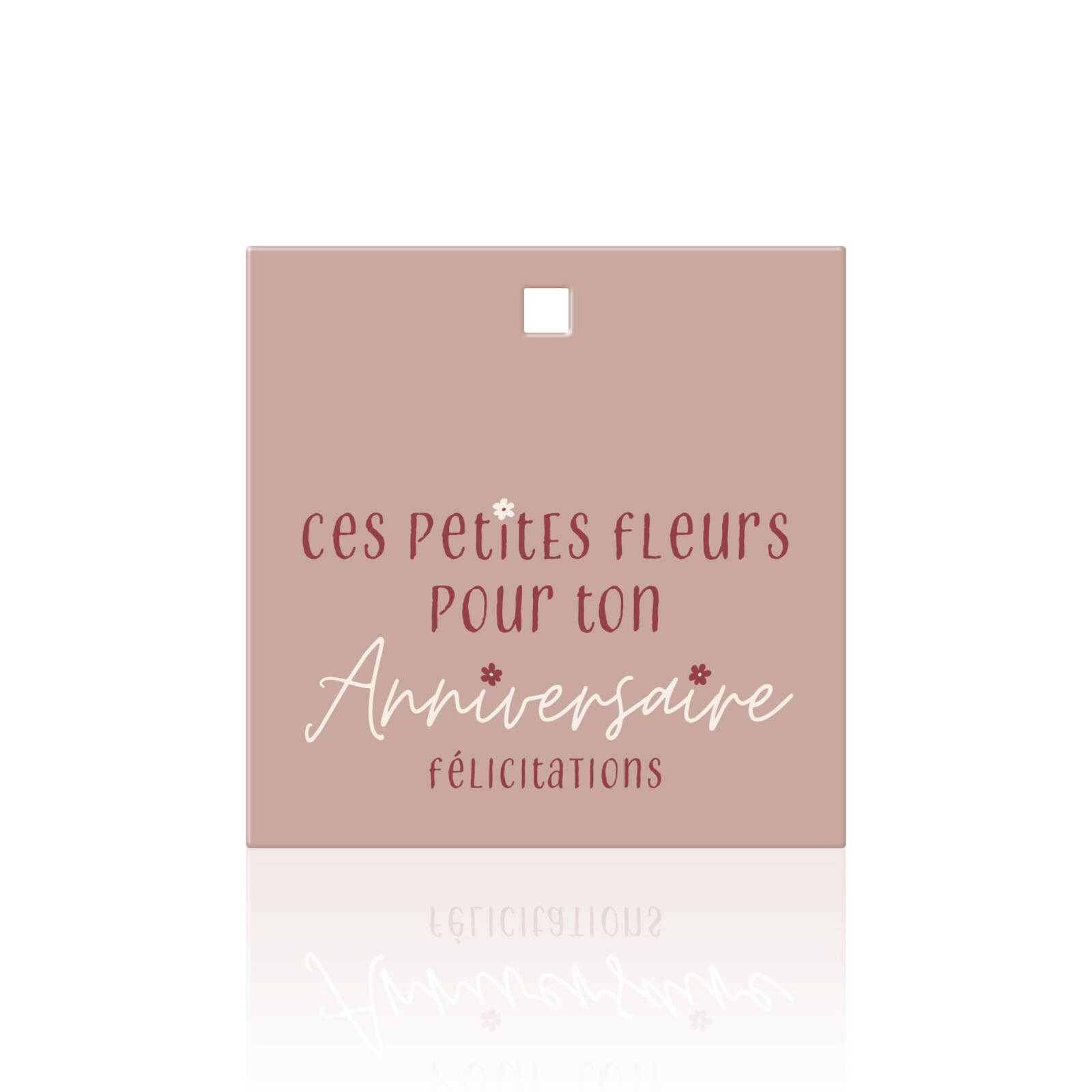 Ces petites fleurs - Carte d'anniversaire
