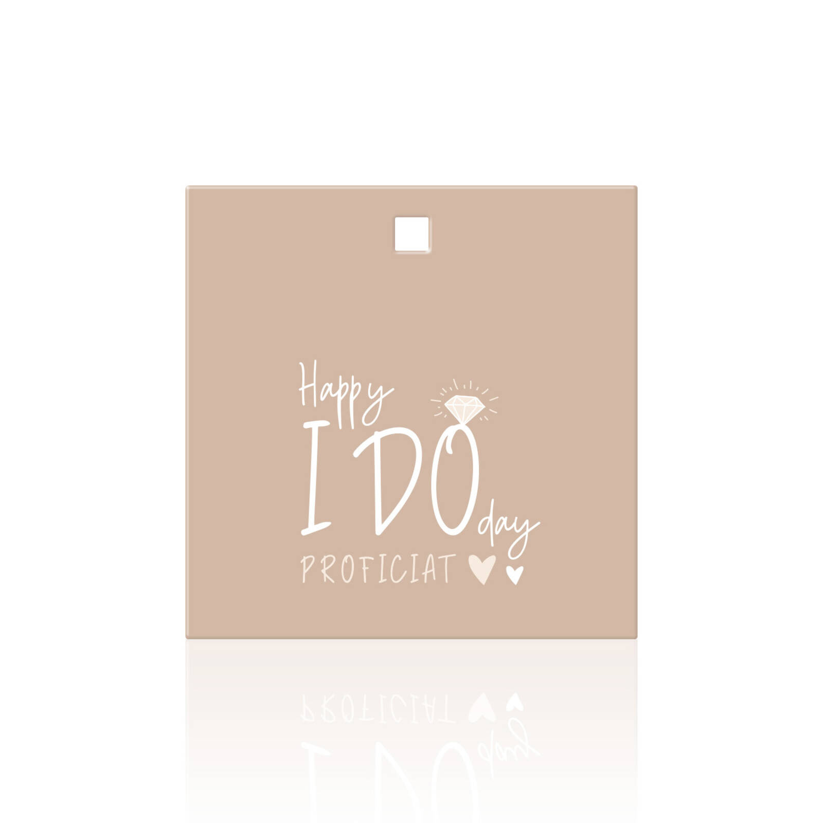 Carte Carrée Happy I Do Day - Félicitations
