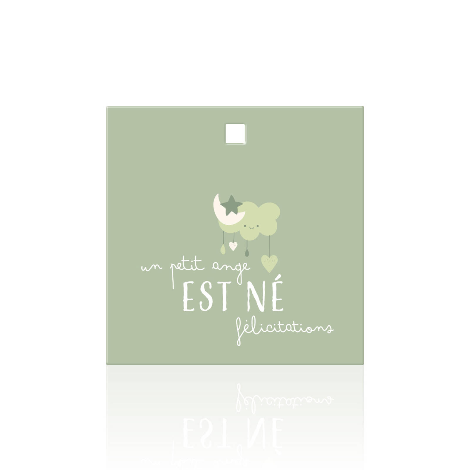 Un petit ange est né - Félicitations Carte