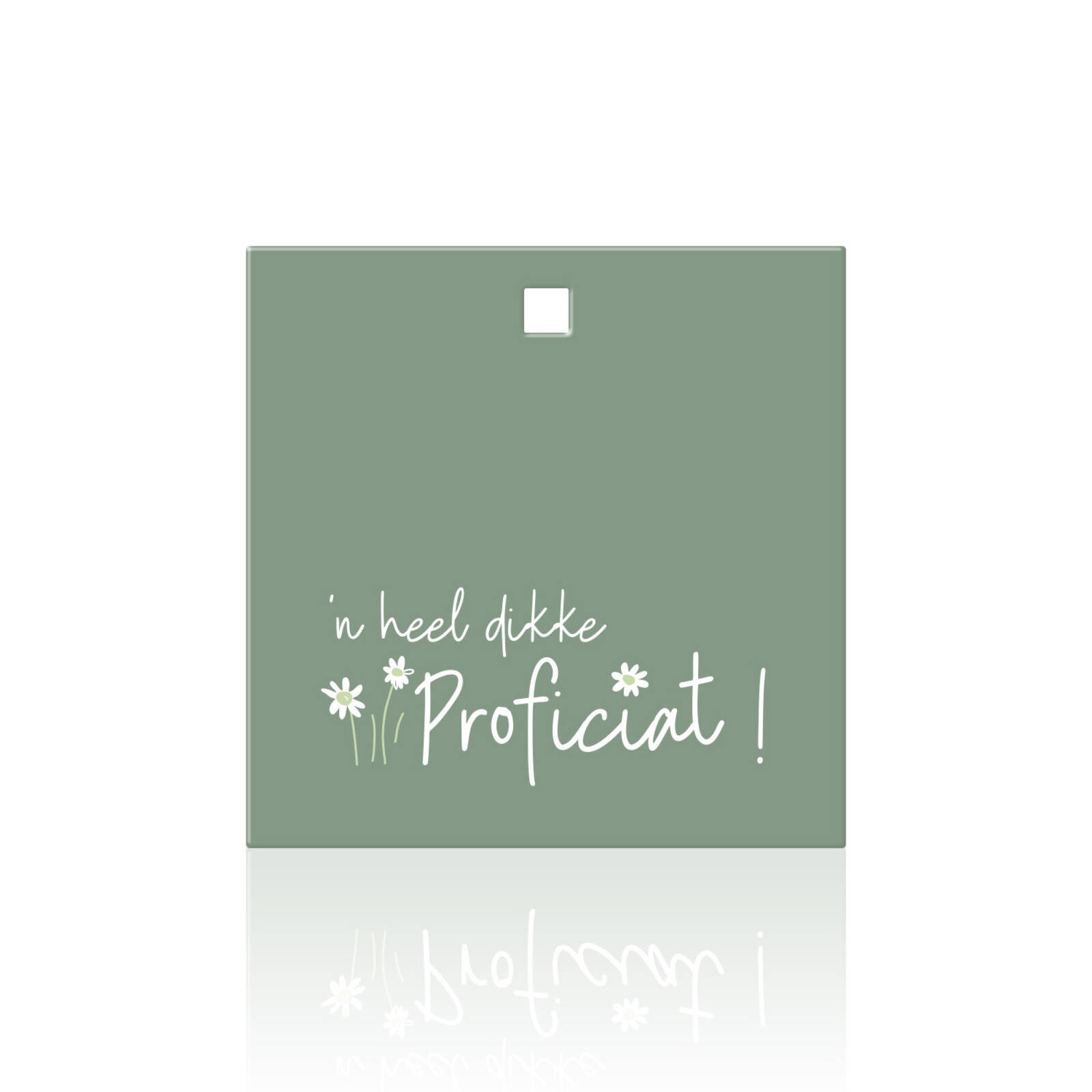 Carte de Félicitations - 'n Heel Dikke Proficiat