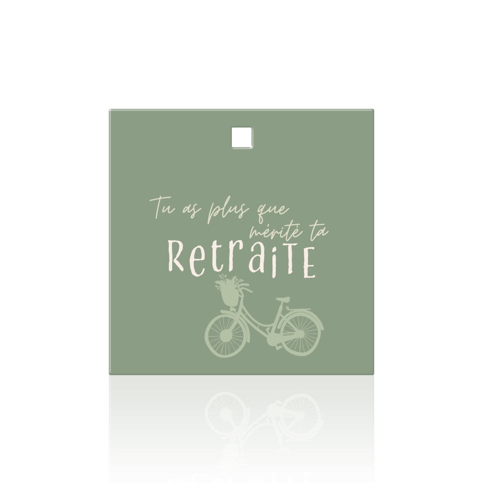 Tu as plus que mérité ta retraite - Carte de vœux