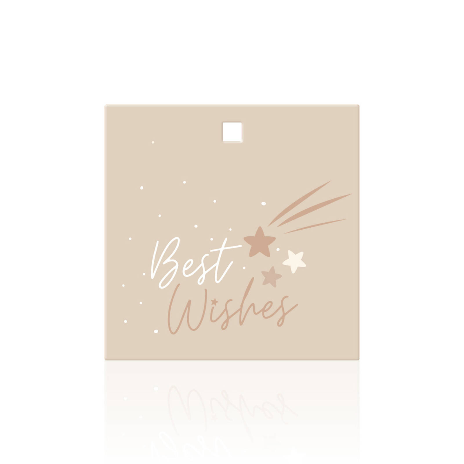 Cartes carrées  'Meilleurs vœux ' - 10 pièces