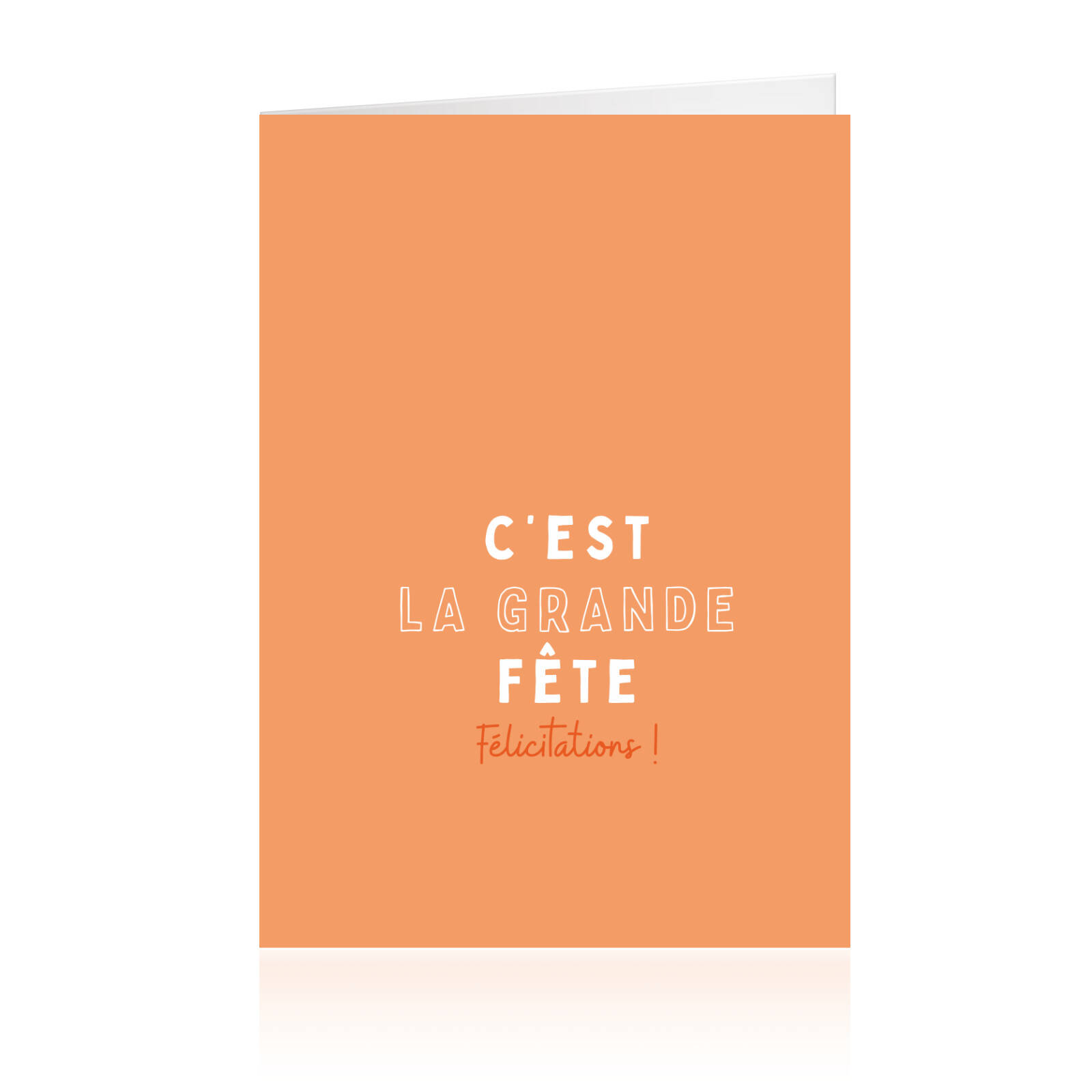 C'est la grande fêtes félicitations - 10 Cartes