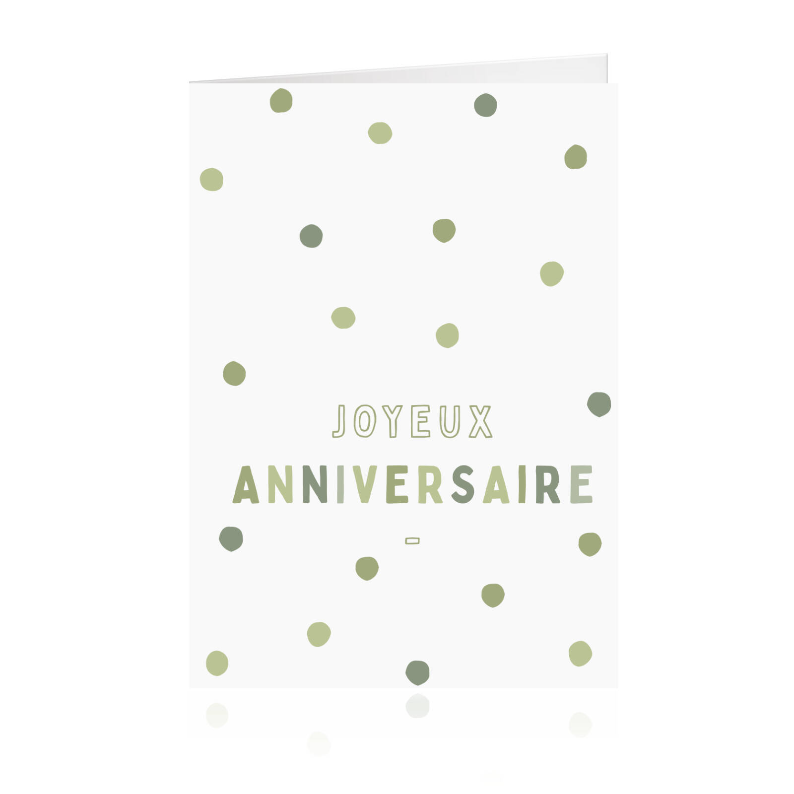 Cartes Joyeux Anniversaire - 10 unités