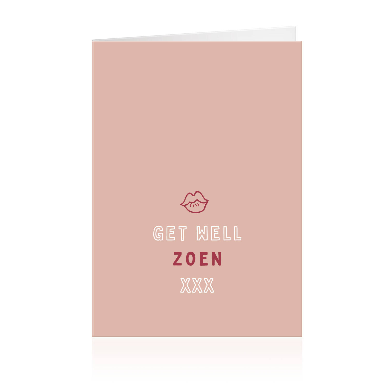 Carte de vœux Get Well Zoen XXX - 10 pièces