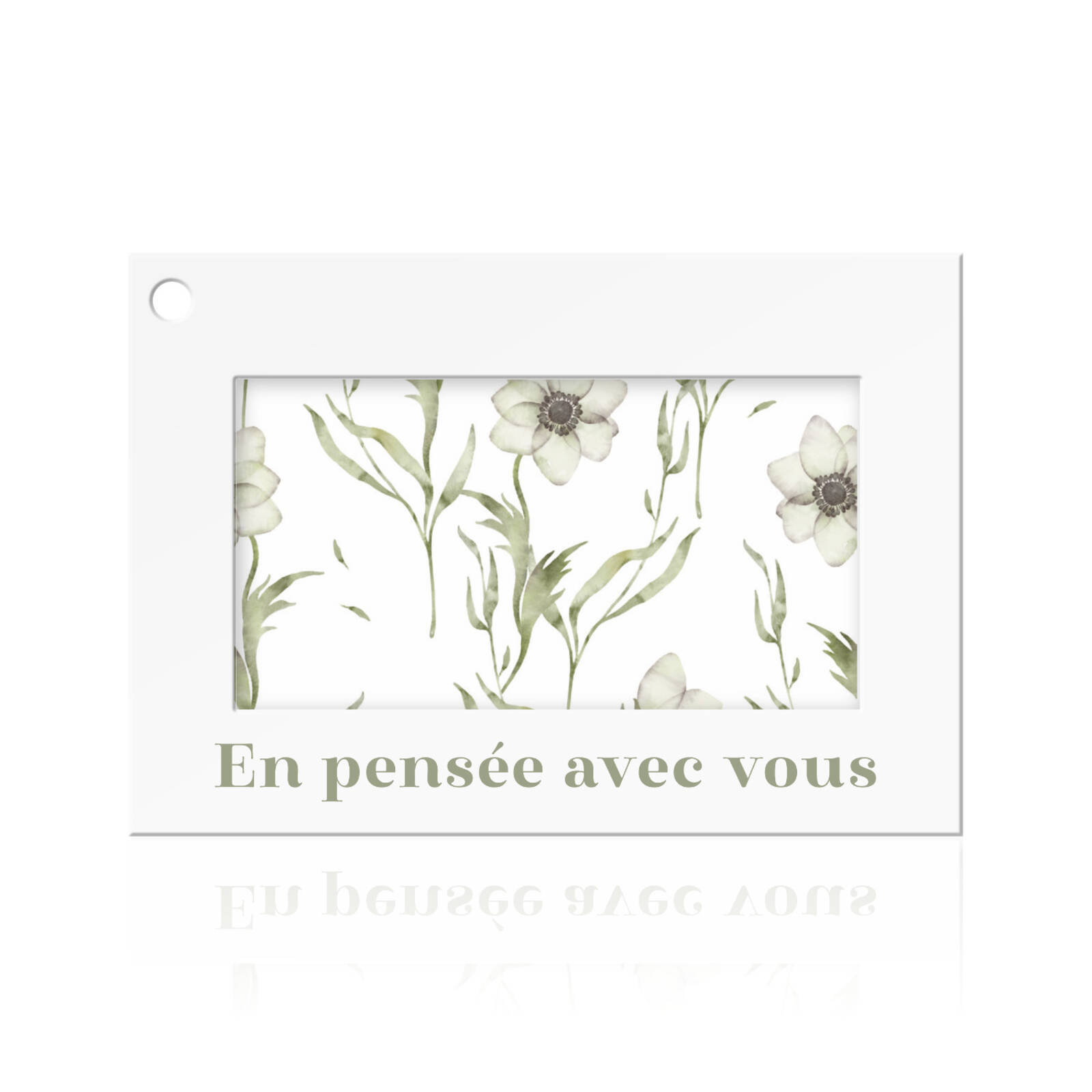 Cartes de vœux En pensée avec vous - 10 pièces