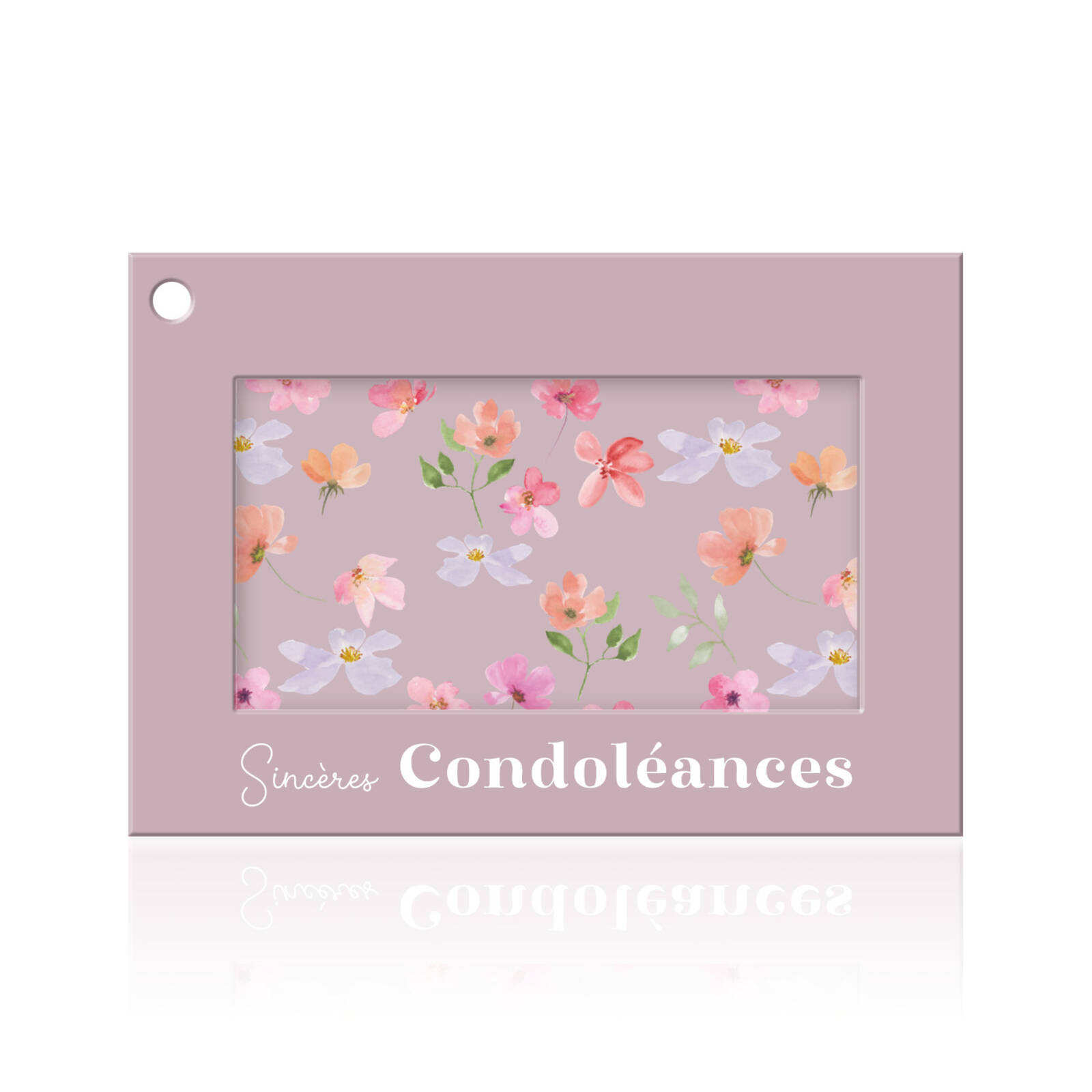 Cartes de condoléances Sincères - Paquet de 10