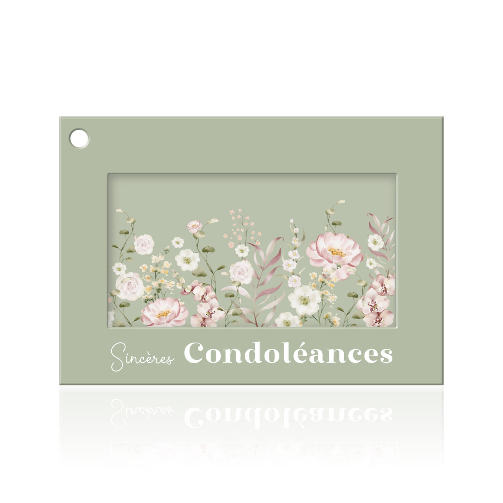 Sincères condoléances - 10 Cartes de Vœux