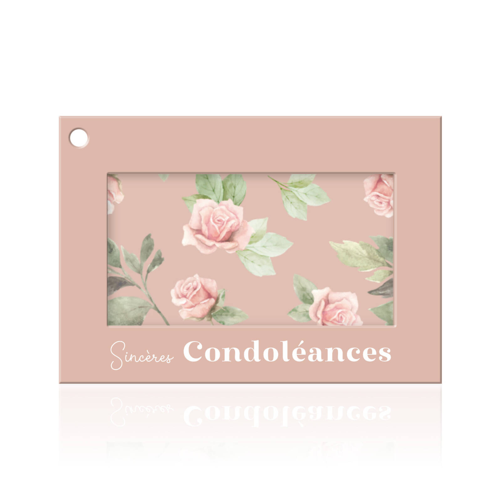 Cartes de condoléances - Sincères condoléances