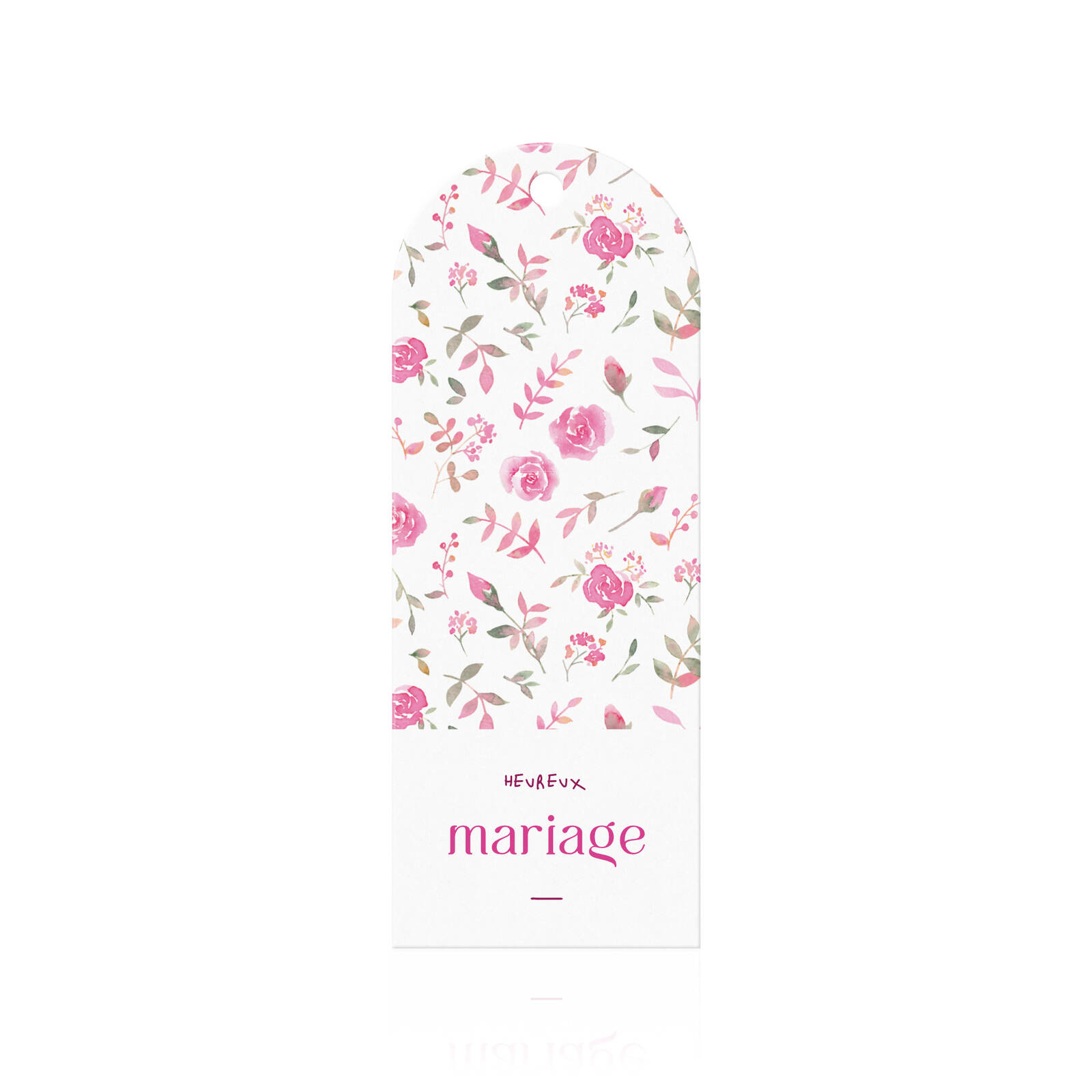 Heureux Mariage - Cartes de Vœux Longues