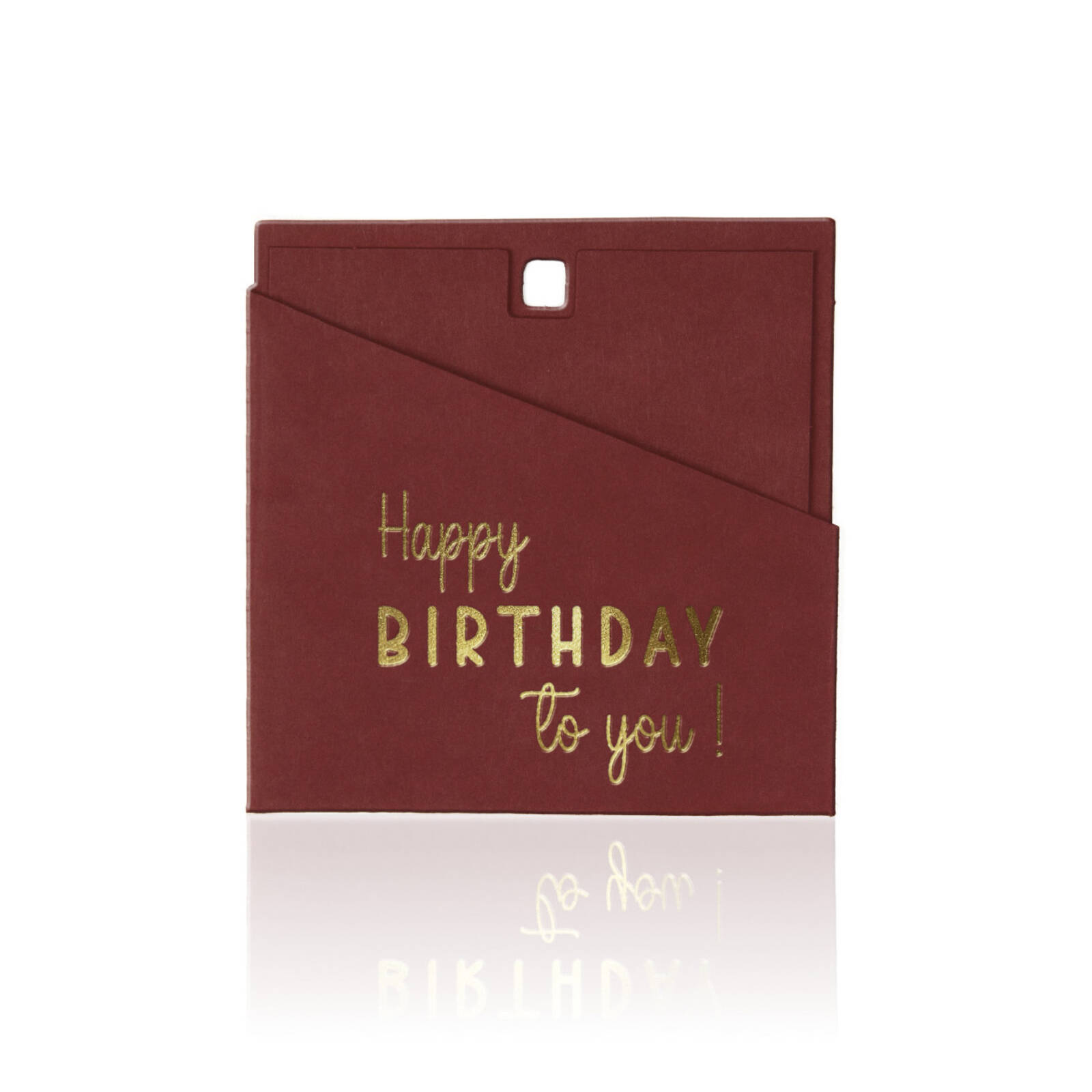 Carte carrée Joyeux Anniversaire - 10 pièces