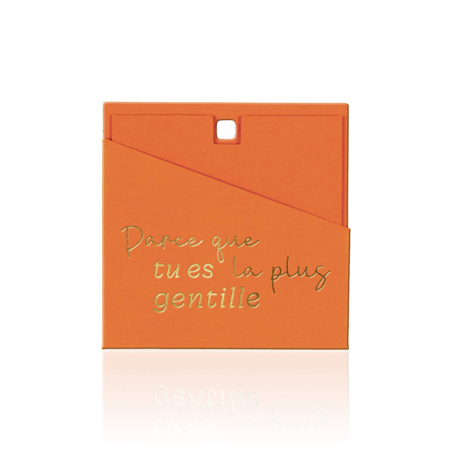 Parce que tu es la plus gentille - Carte
