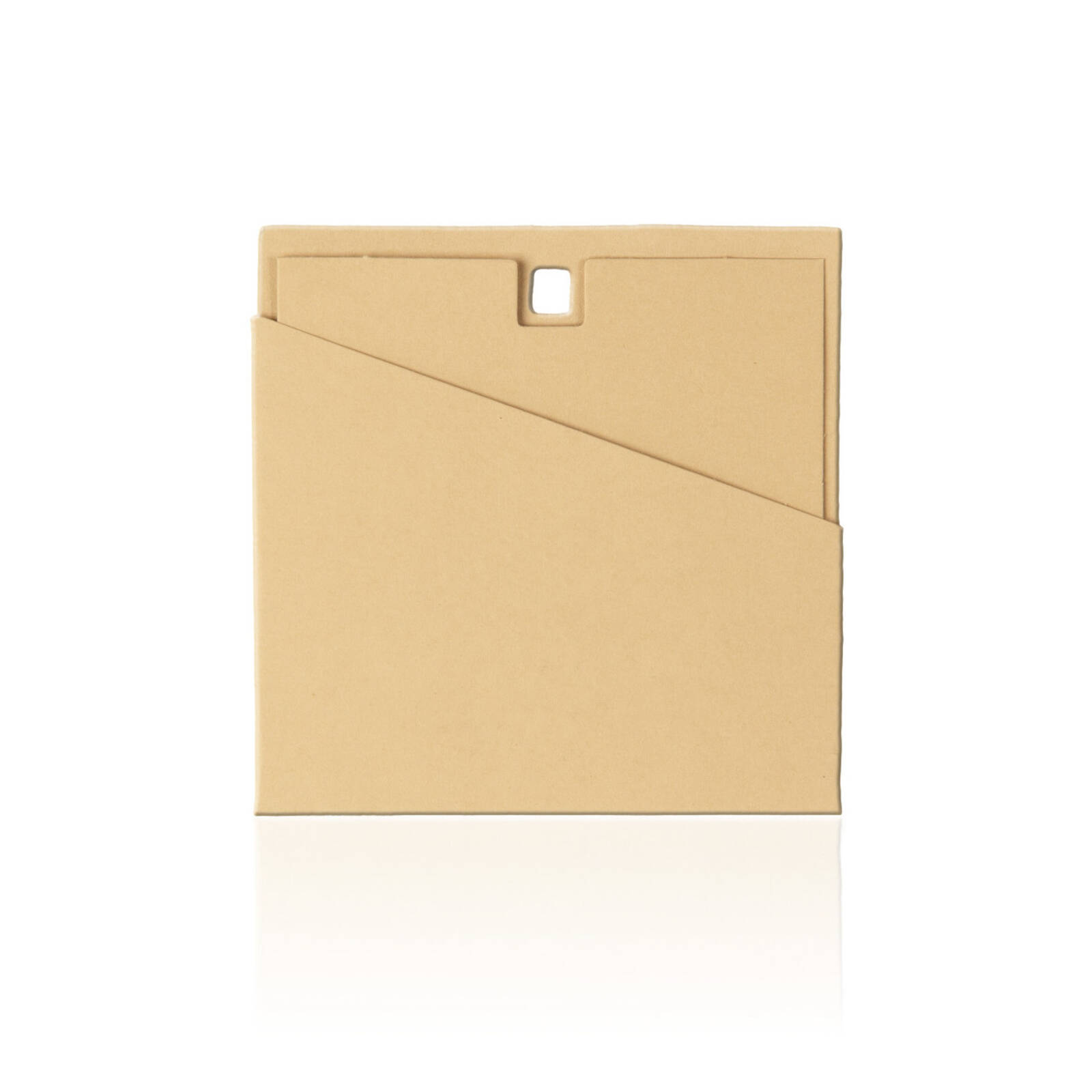 Cartes Carrées Blanches - 10 Pièces