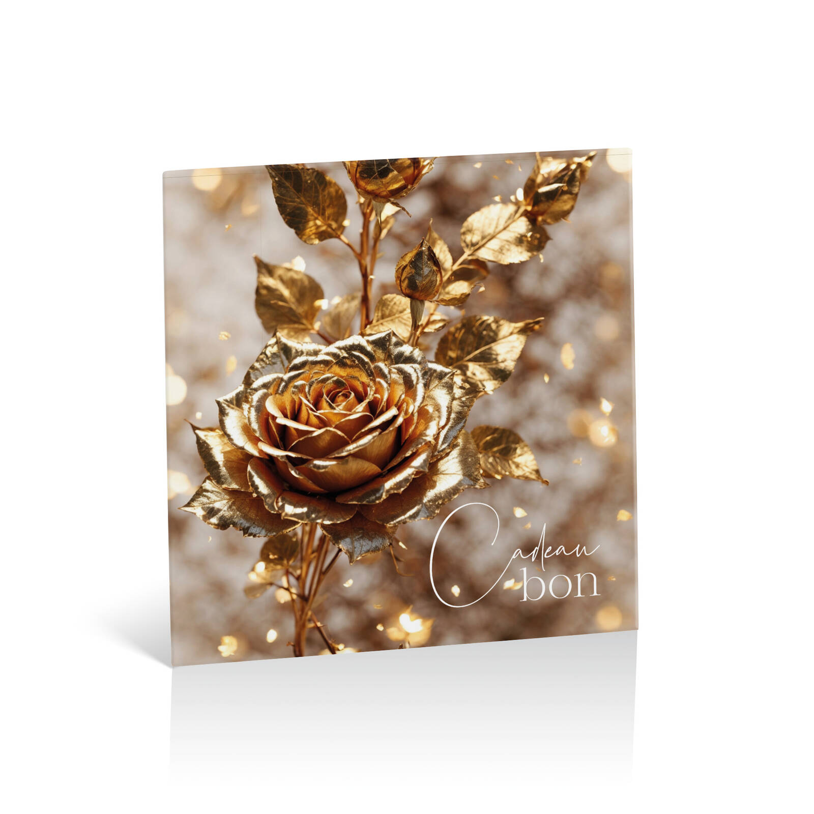 Enveloppes Cadeaux Golden Rose - 10 Pièces