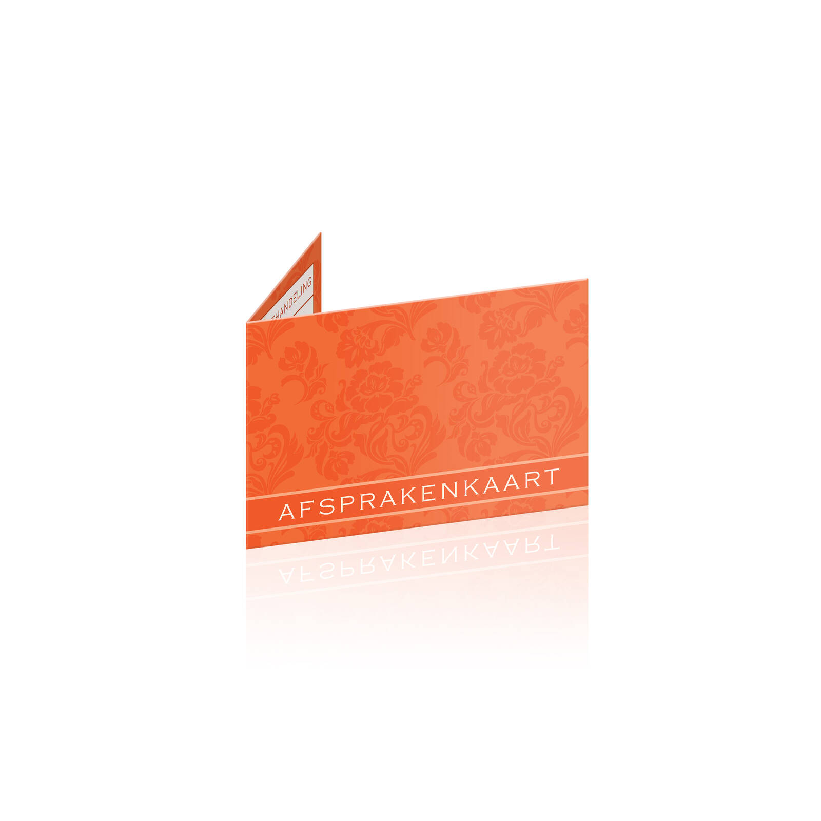 Cartes de Rendez-vous Bene Motiv Orange - 50 Unités