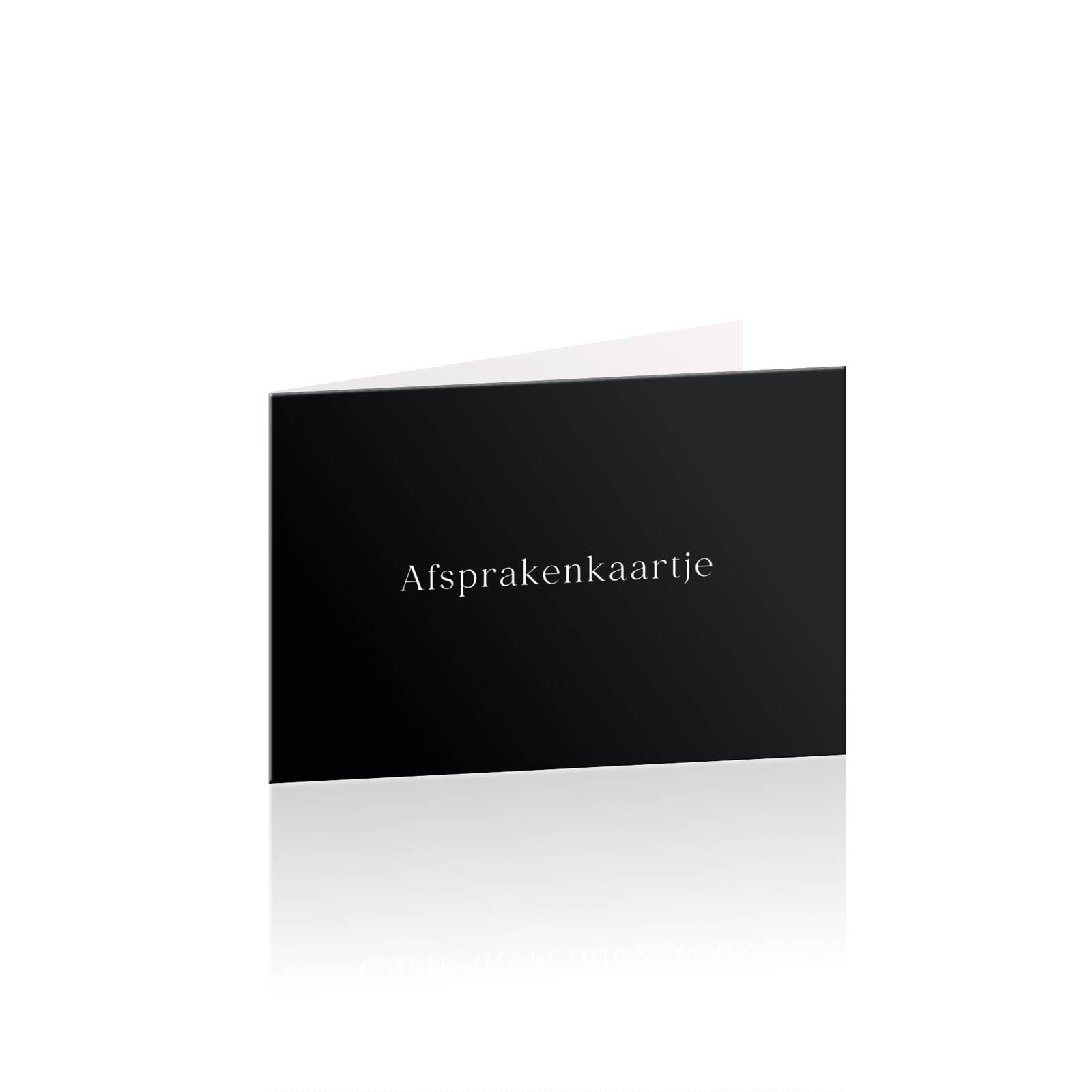 Cartes de Rendez-vous Aura Black - 50 Pièces