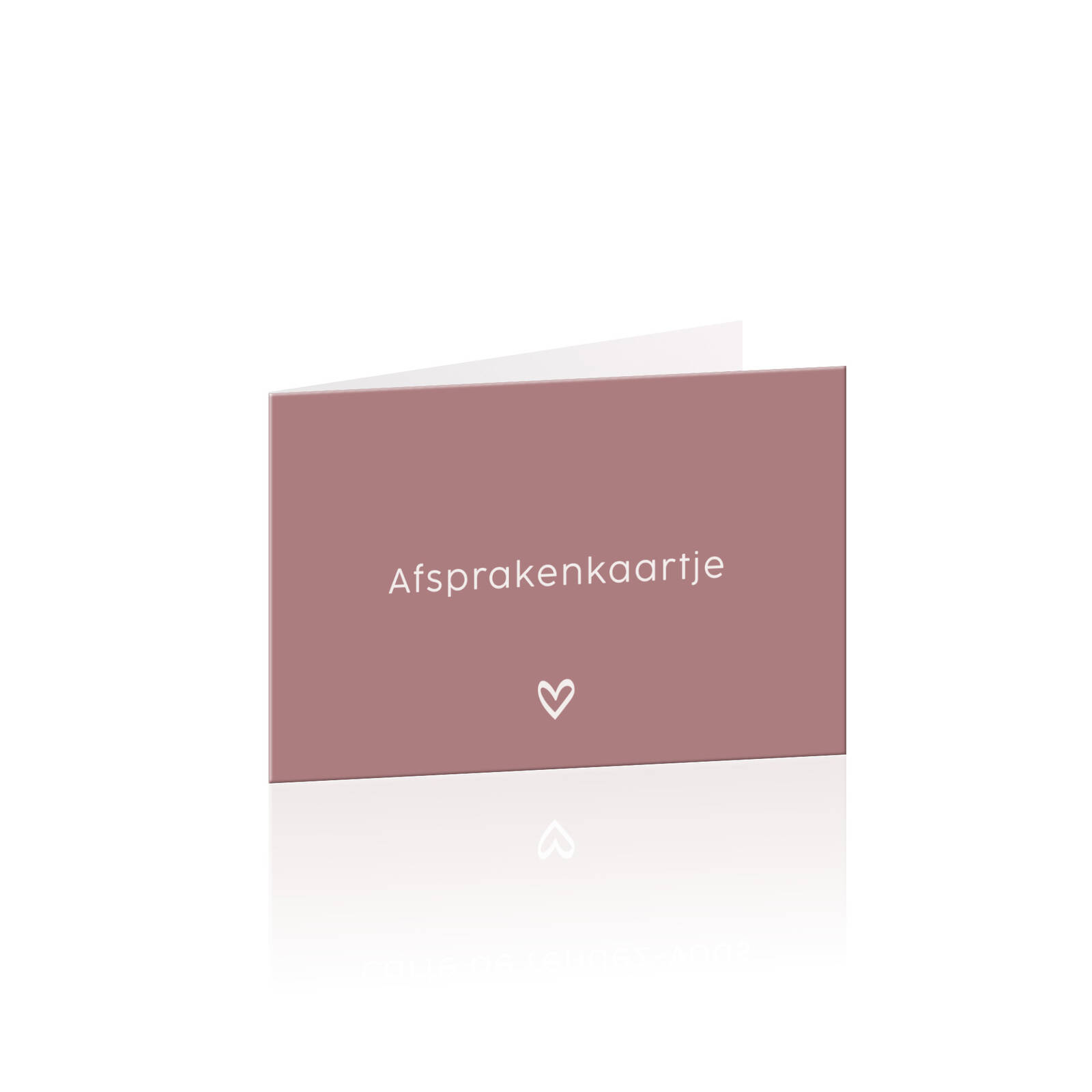 Cartes de Rendez-vous Aura Rose Ancien - 50 pièces